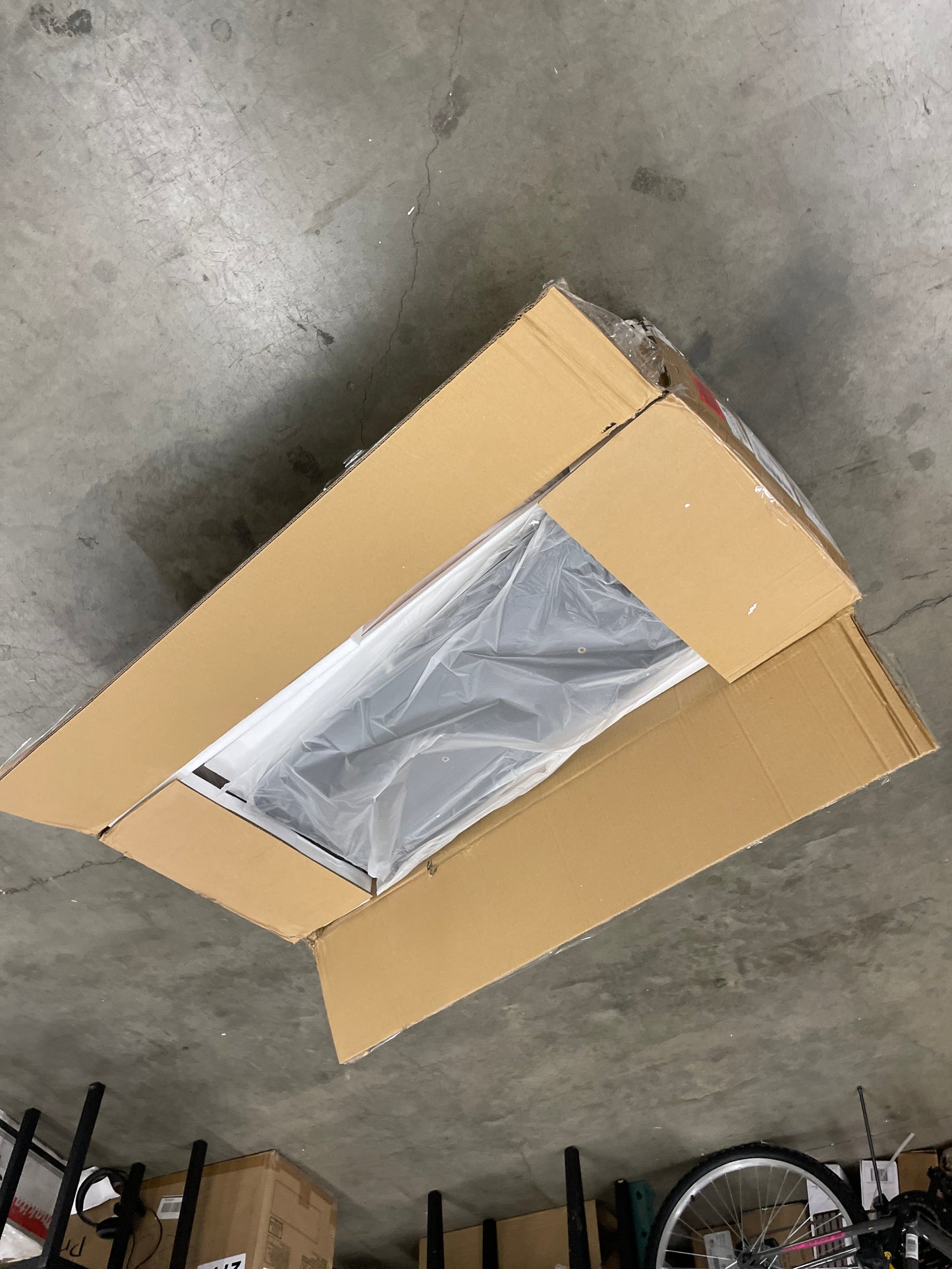 Radlove Electric Height Adjustable Standing Desk, 63x 30 Inches Stand Up Ergonomic Desk Workstation, Splice Board Home Office Computer Table - Retail $173