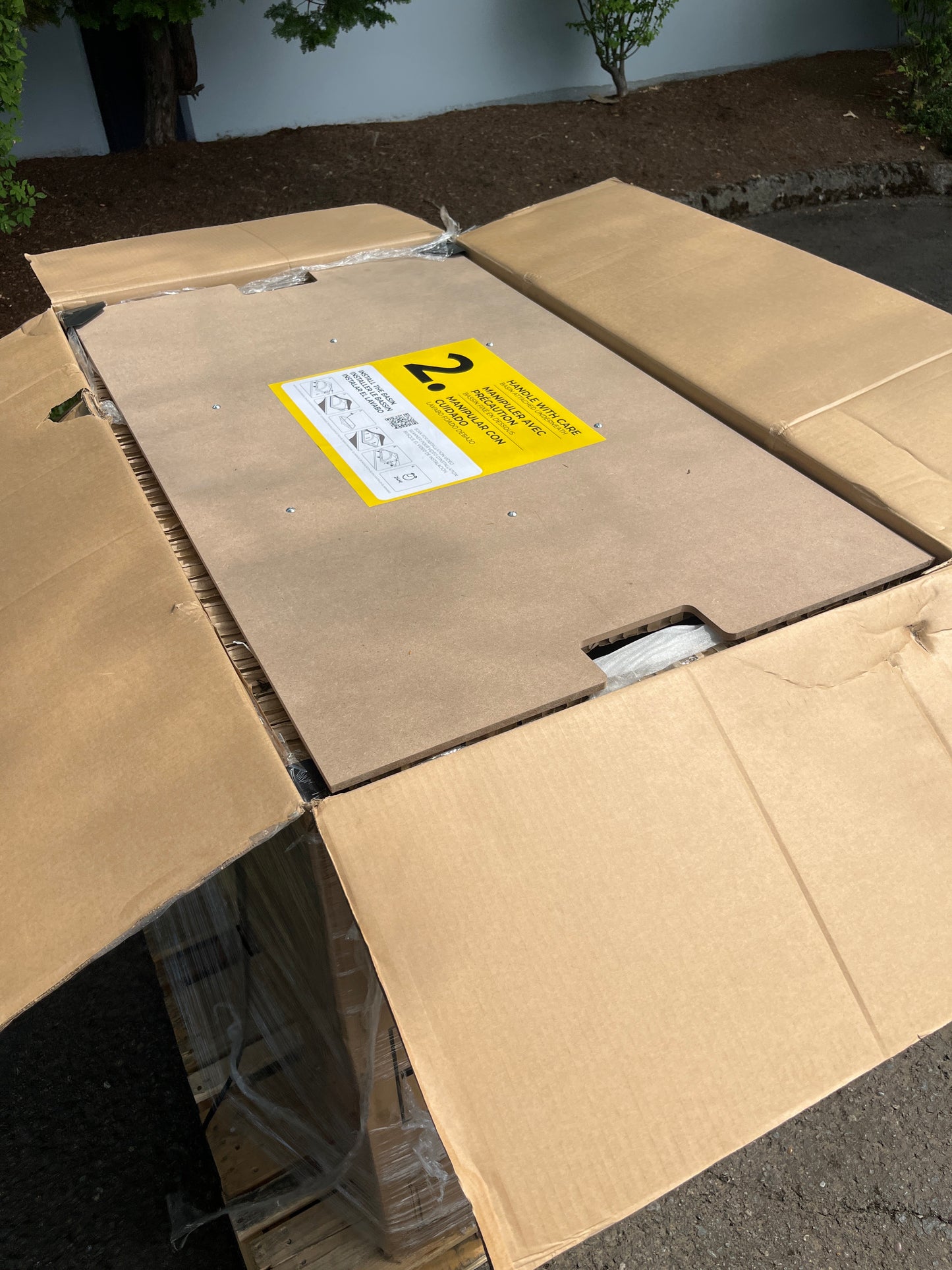 NEW - OVE Decors 42" Alonso Bath Vanity in White