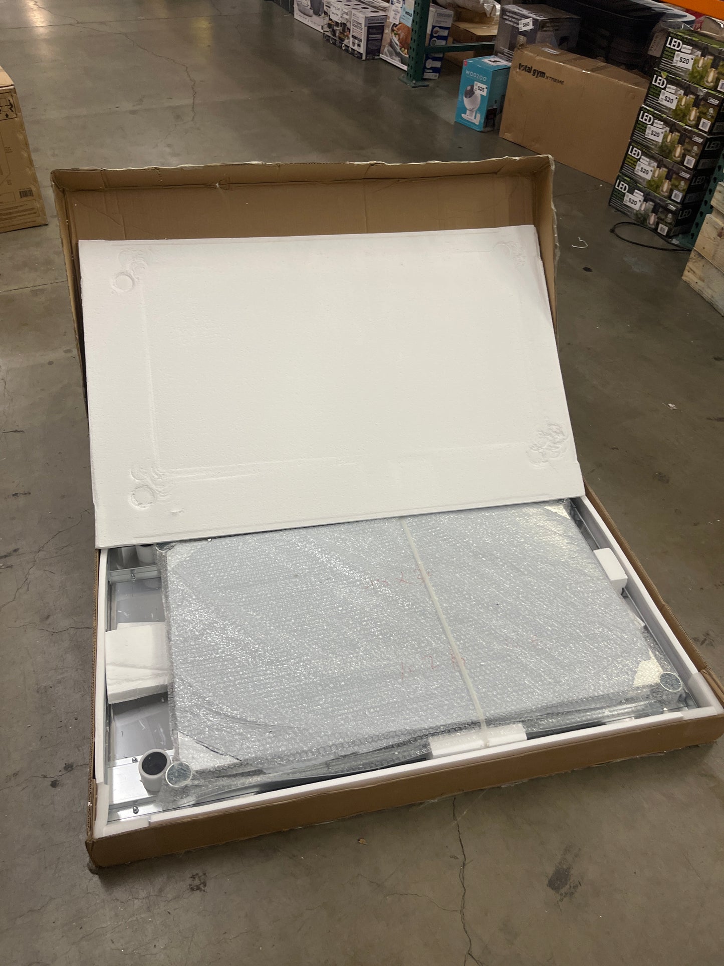 NEW w/dmg -  ROCKPOINT Stainless Steel Table for Prep & Work 48x30 Inches, NSF - Retail $136