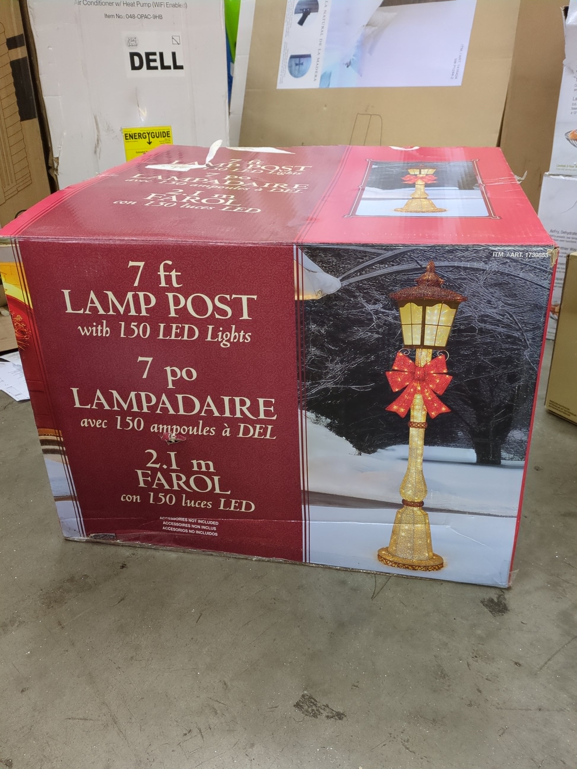 7' LAMP POST - Retail $99