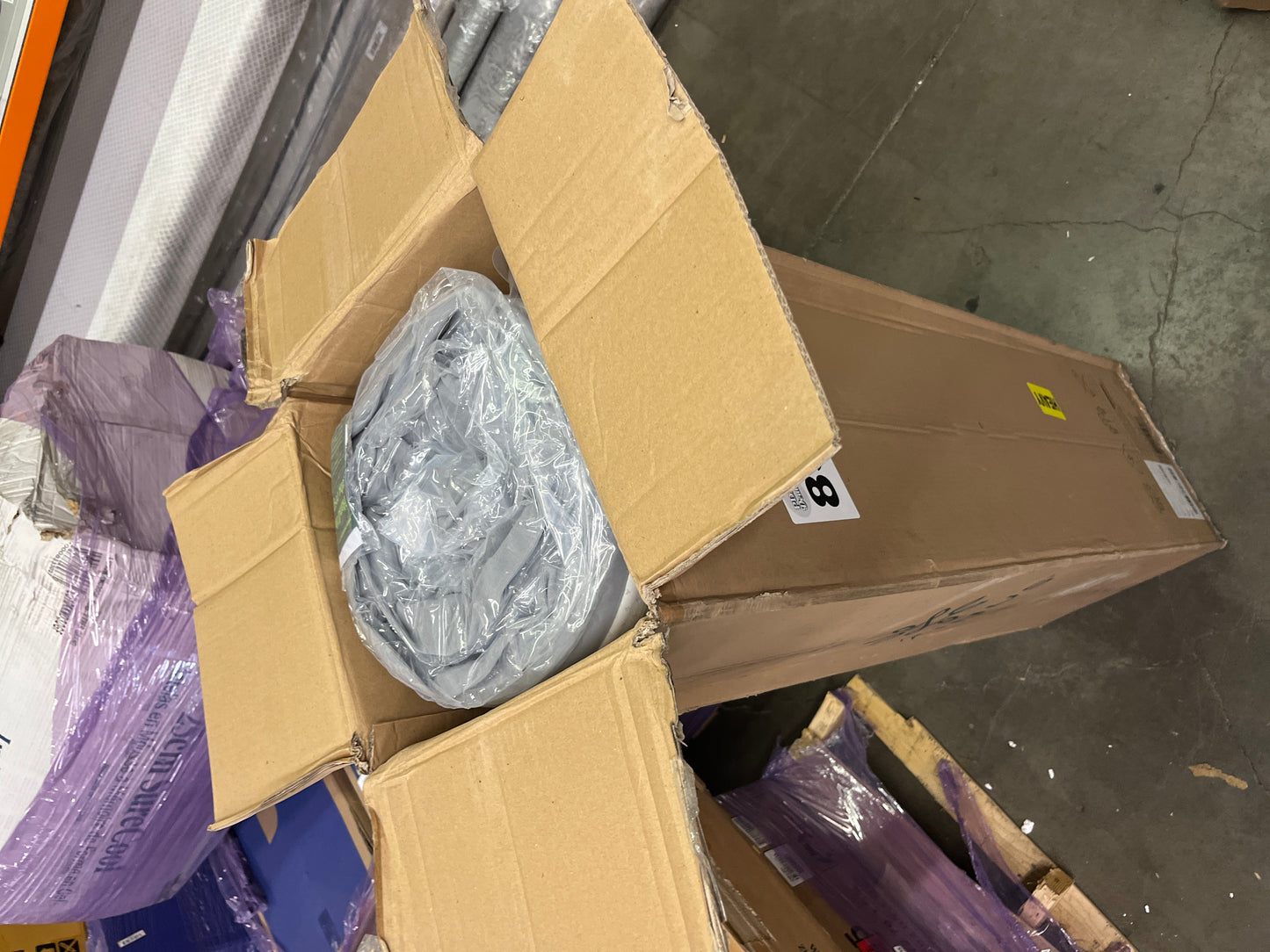 ZINUS Cooling Essential Memory Foam Mattress, Full, White - Retail $199