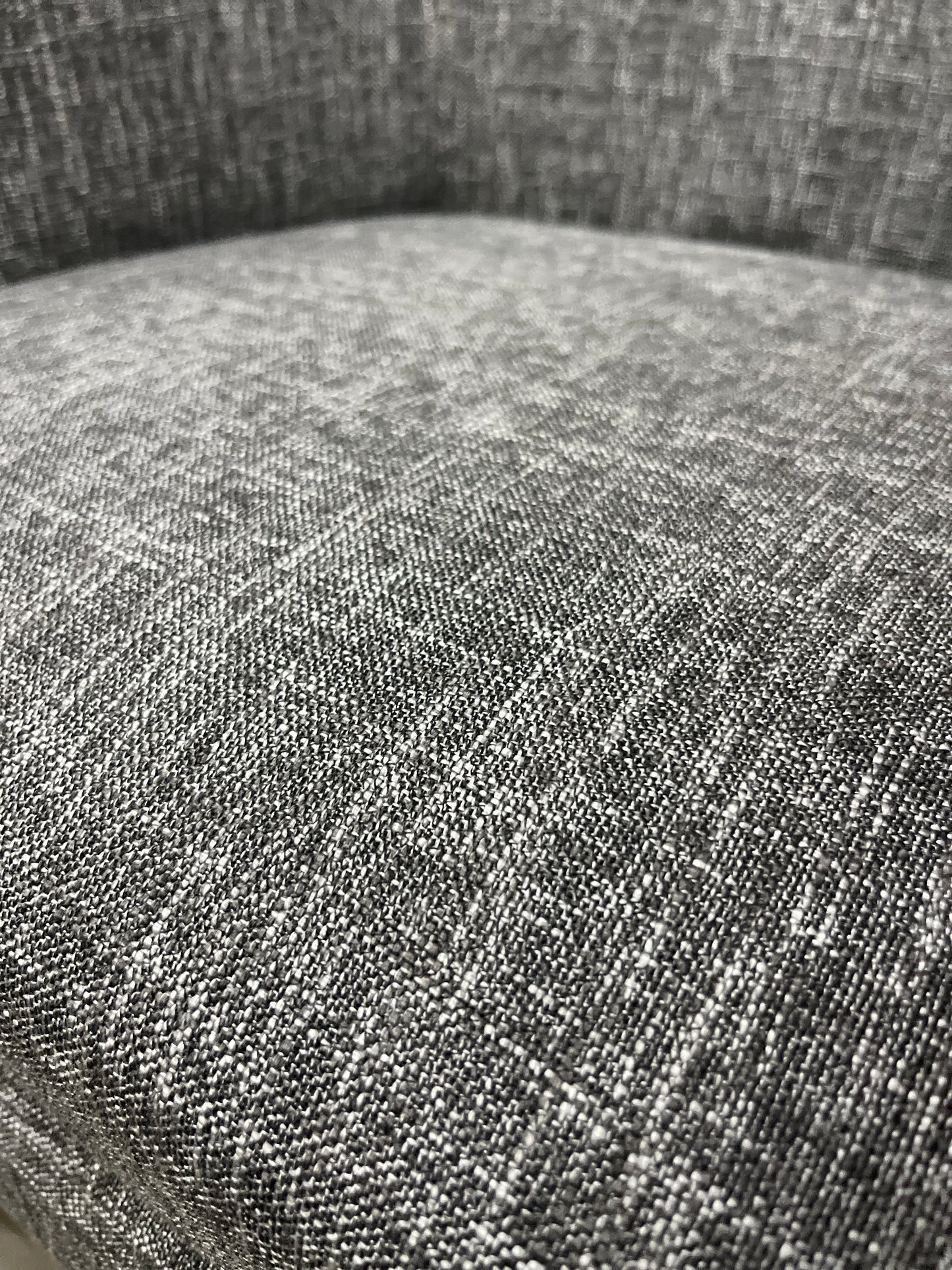 HomePop Modern Barrel Accent Chair, Grey - Retail $157