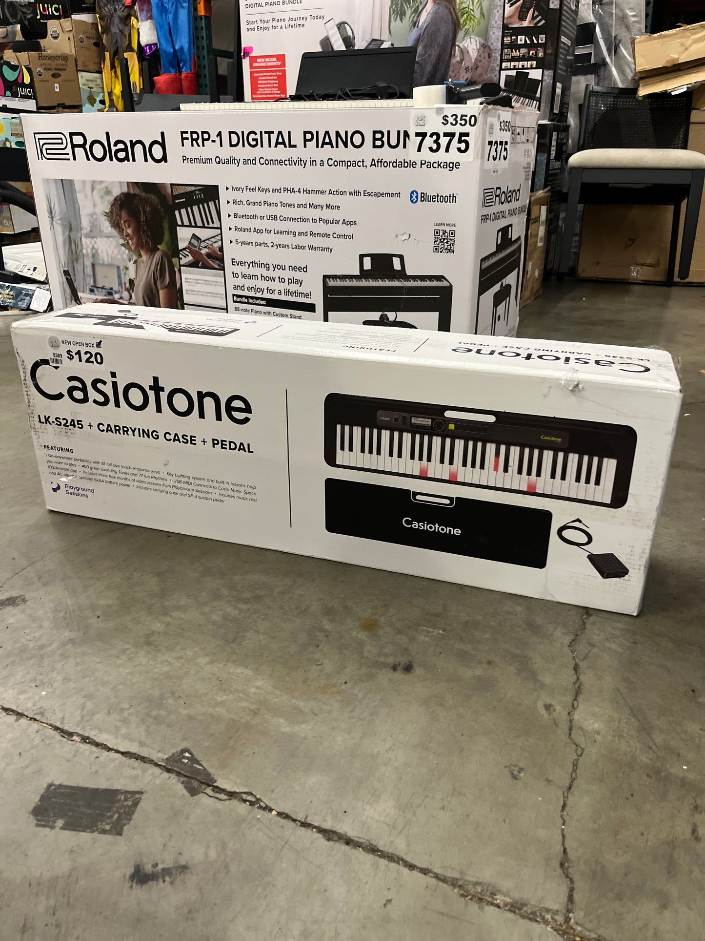 CASIOTONE 61-KEY KEYBOARD - Retail $199