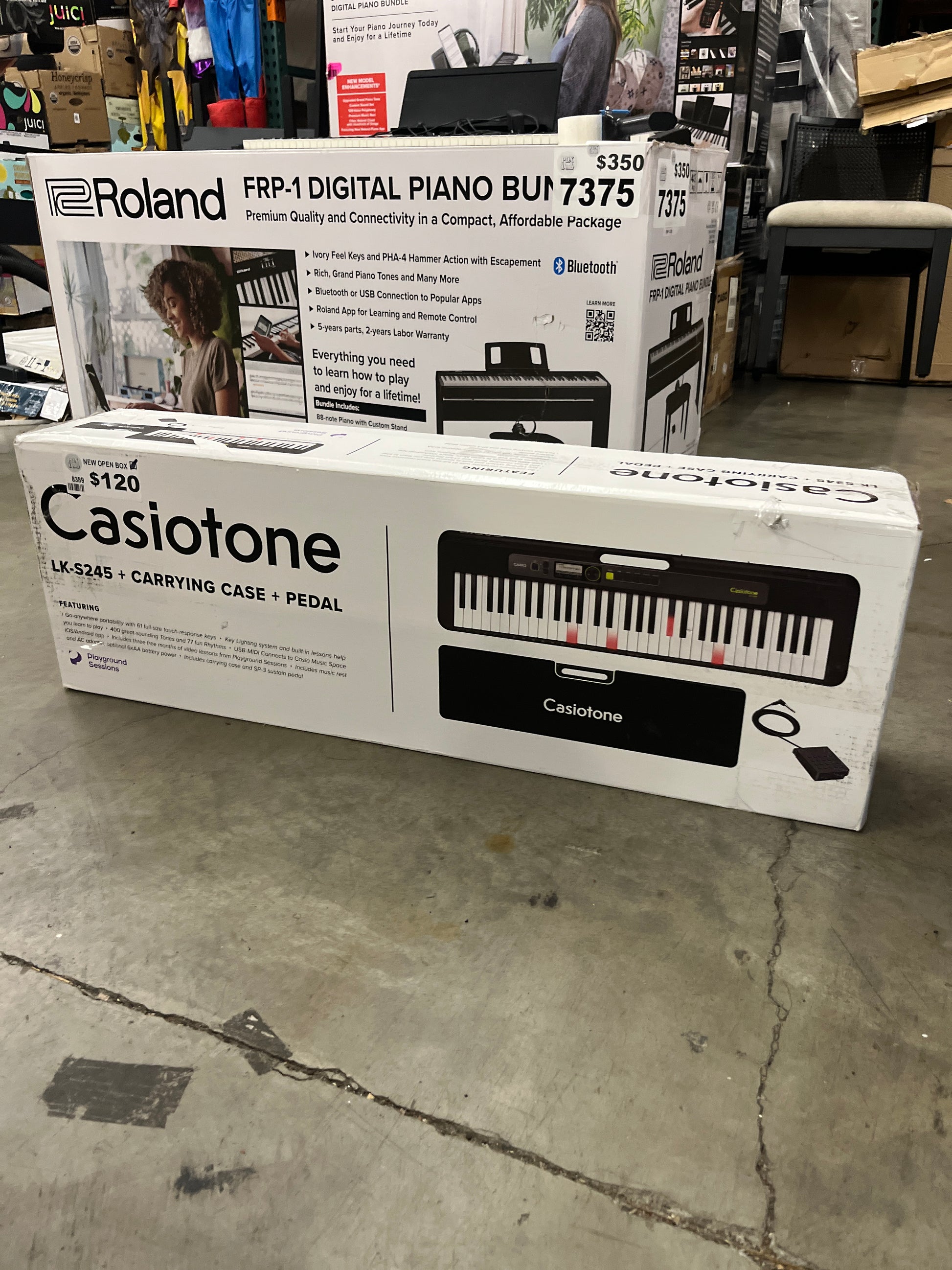 CASIOTONE 61-KEY KEYBOARD - Retail $199