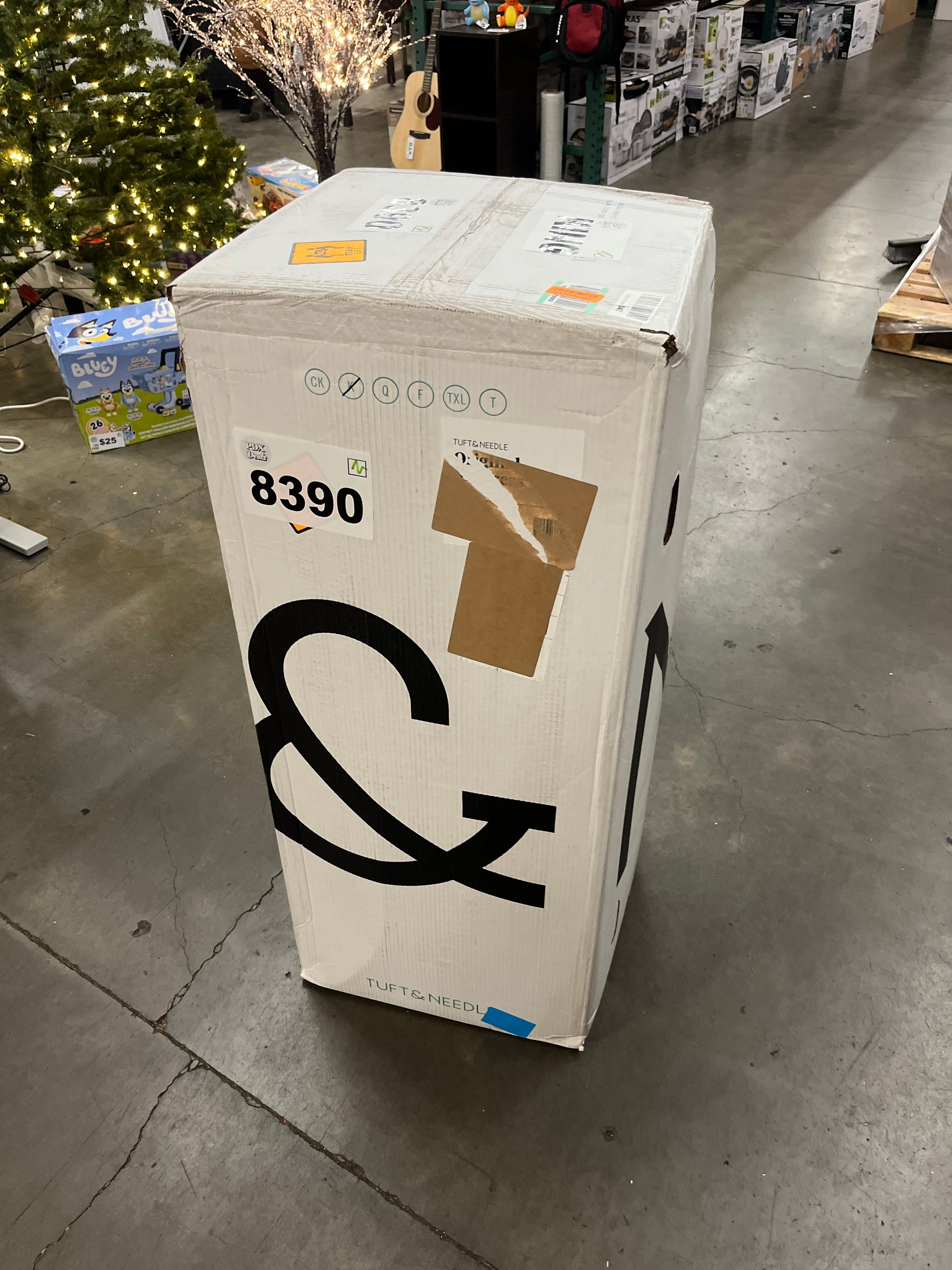 Tuft & Needle 2022 Original Firm King Size Adaptive Foam Mattress in a Box, Cooling Gel, Pressure Relief, Supportive, 100 Night Trial, Fiberglass Free, CertiPUR-US, 10-Year Limited Warranty - Retail $1295