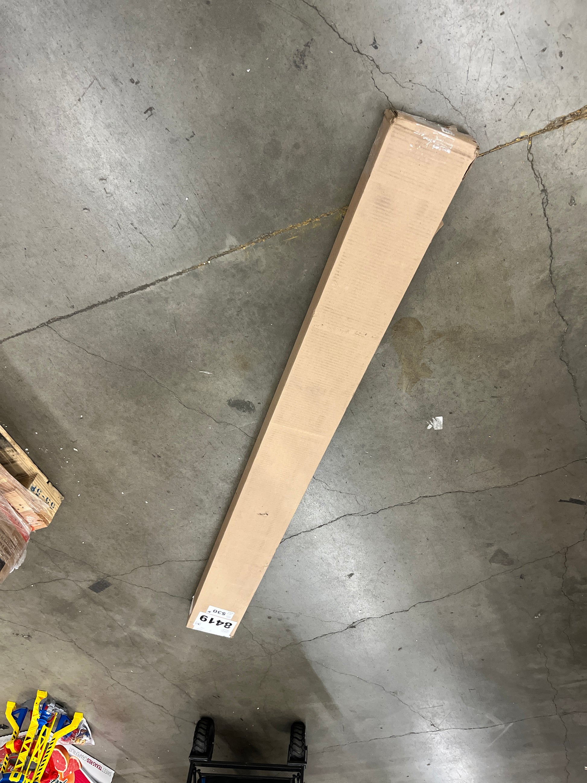 Spring Solution, 0.68-Inch Horizontal Mattress Support Wooden Bunkie Board/Bed Slats, Queen(60.5"), Beige - Retail $83