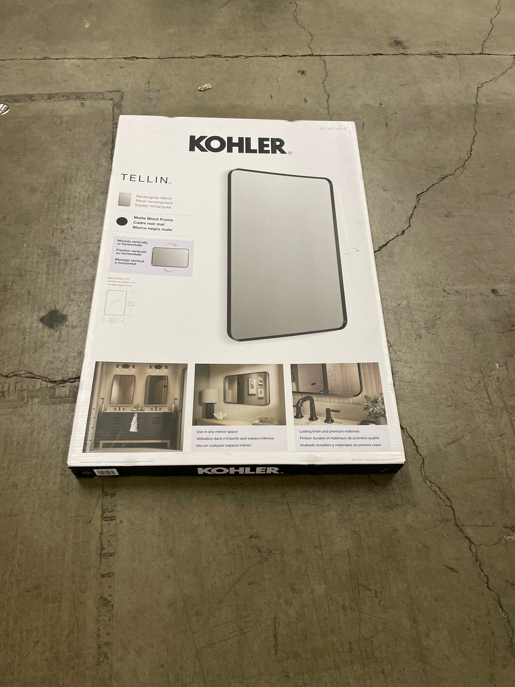 KOHLER VANITY MIRROR - Retail $99