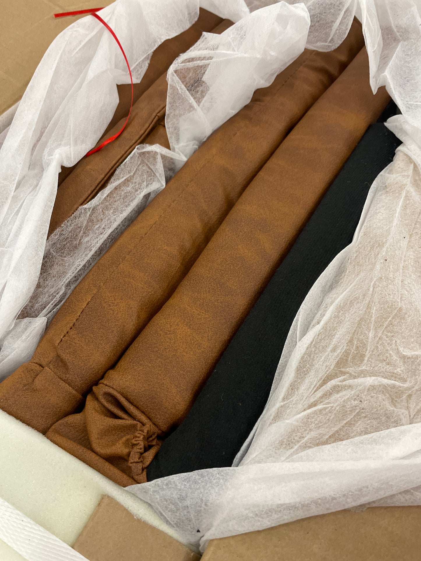 Memory Foam Futon Sofa Bed, Convertible Futon Sofa Couch with Adjustable Backrest, Modern Sleeper Couch Bed for Office, Living Room, Bedroom and Sitting Room, Brown - Retail $169