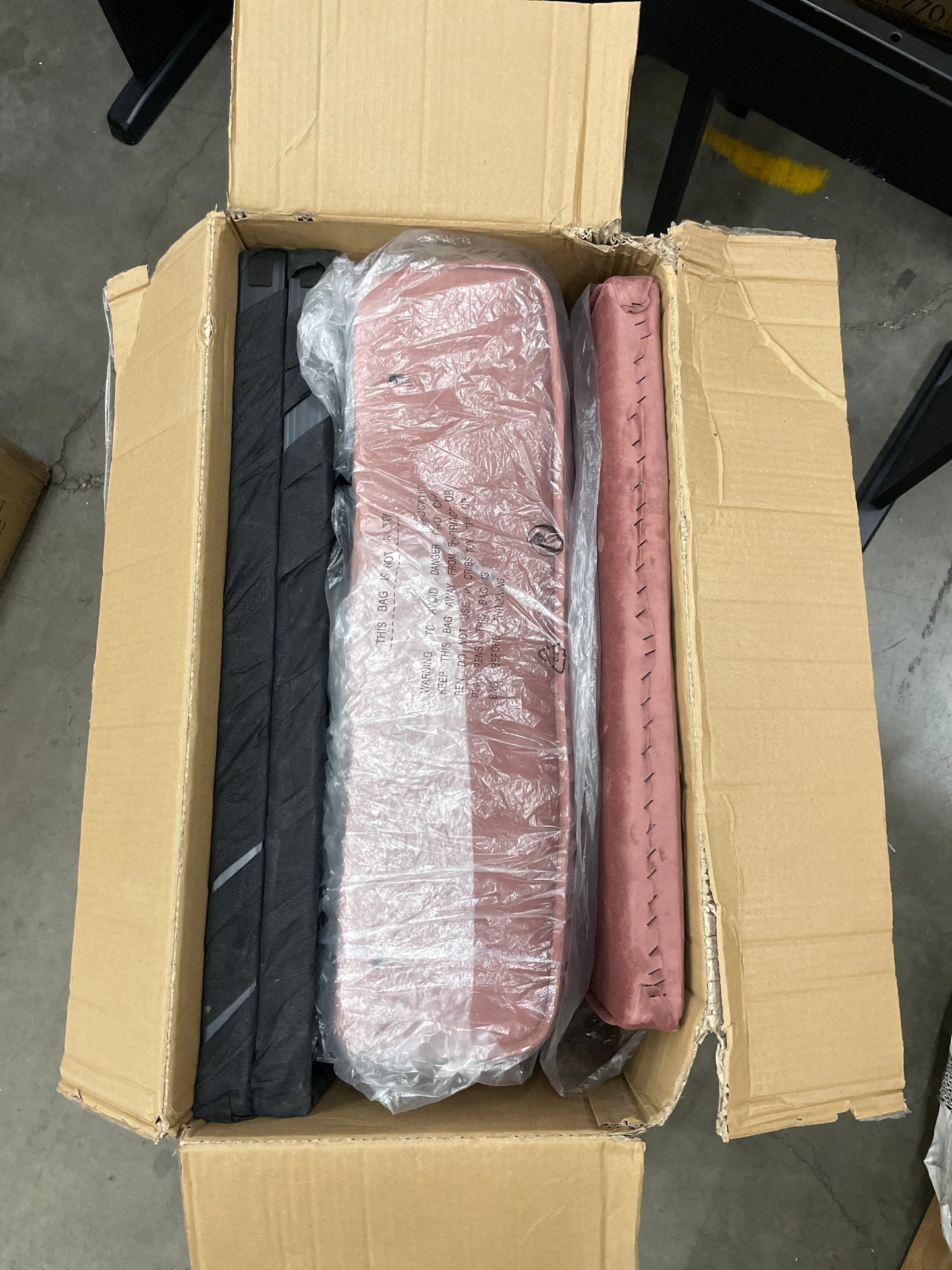 US Pride Furniture Iconic Mid Century Modern Accent Chair with Open Square Metal Frame and Luxurious Upholstery, Comfortable Armchair for Living Room, Bedroom, and Home Office, Velvet, Rose - Retail $113