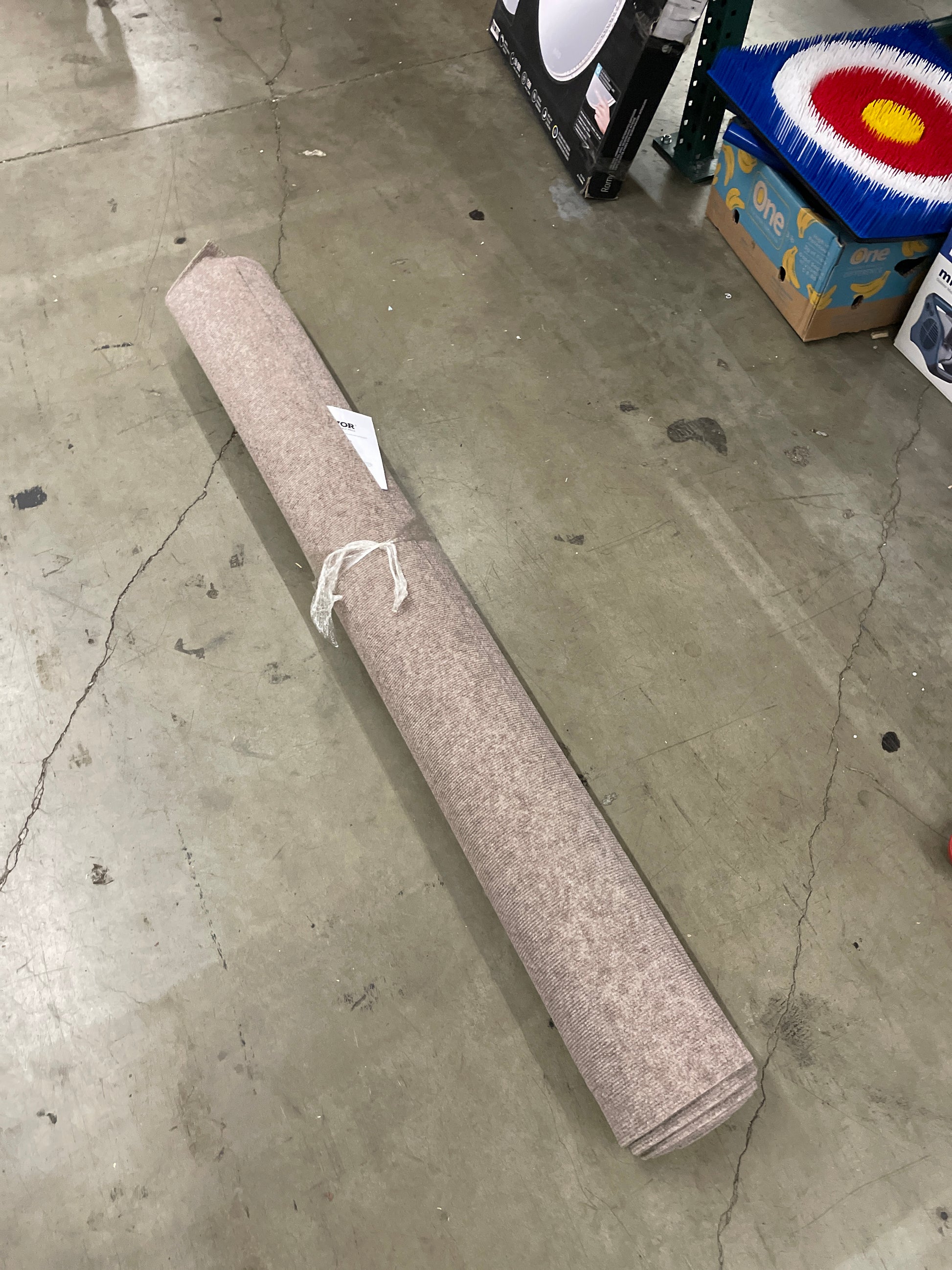 Happybuy Boat Carpet, 6 ft x 13.1 ft Marine Carpet for Boats, Waterproof Light Brown Carpet with Marine Backing Anti-Slide Marine Grade Boat Carpet Cuttable Easy to Clean Patio Rugs Deck Rug - Retail $79