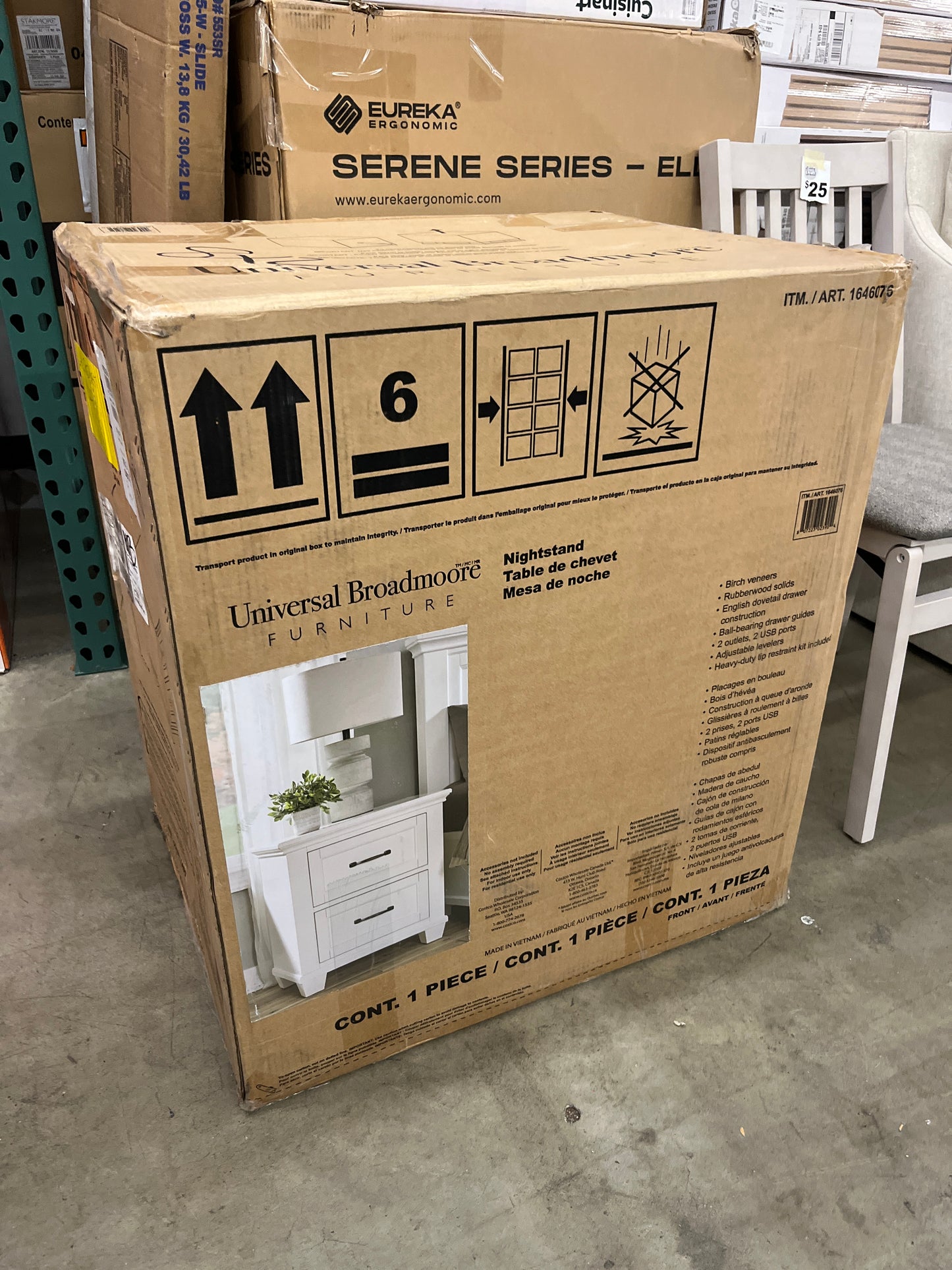 ROSE NIGHTSTAND - Retail $399