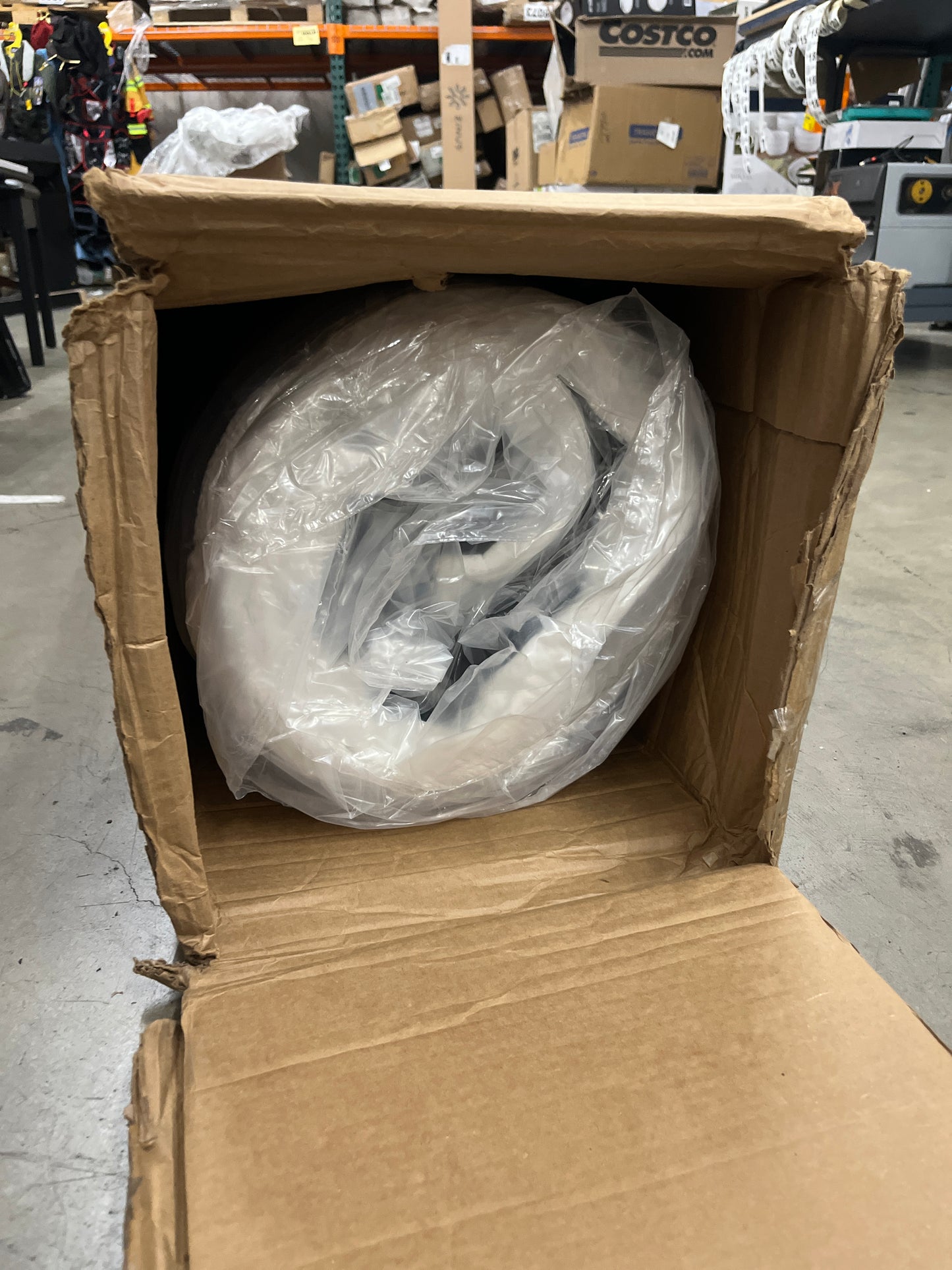 Signature Design by Ashley California King Size Chime 12 Inch Medium Firm Hybrid Mattress with Cooling Gel Memory Foam for Pressure Relief - Retail $479