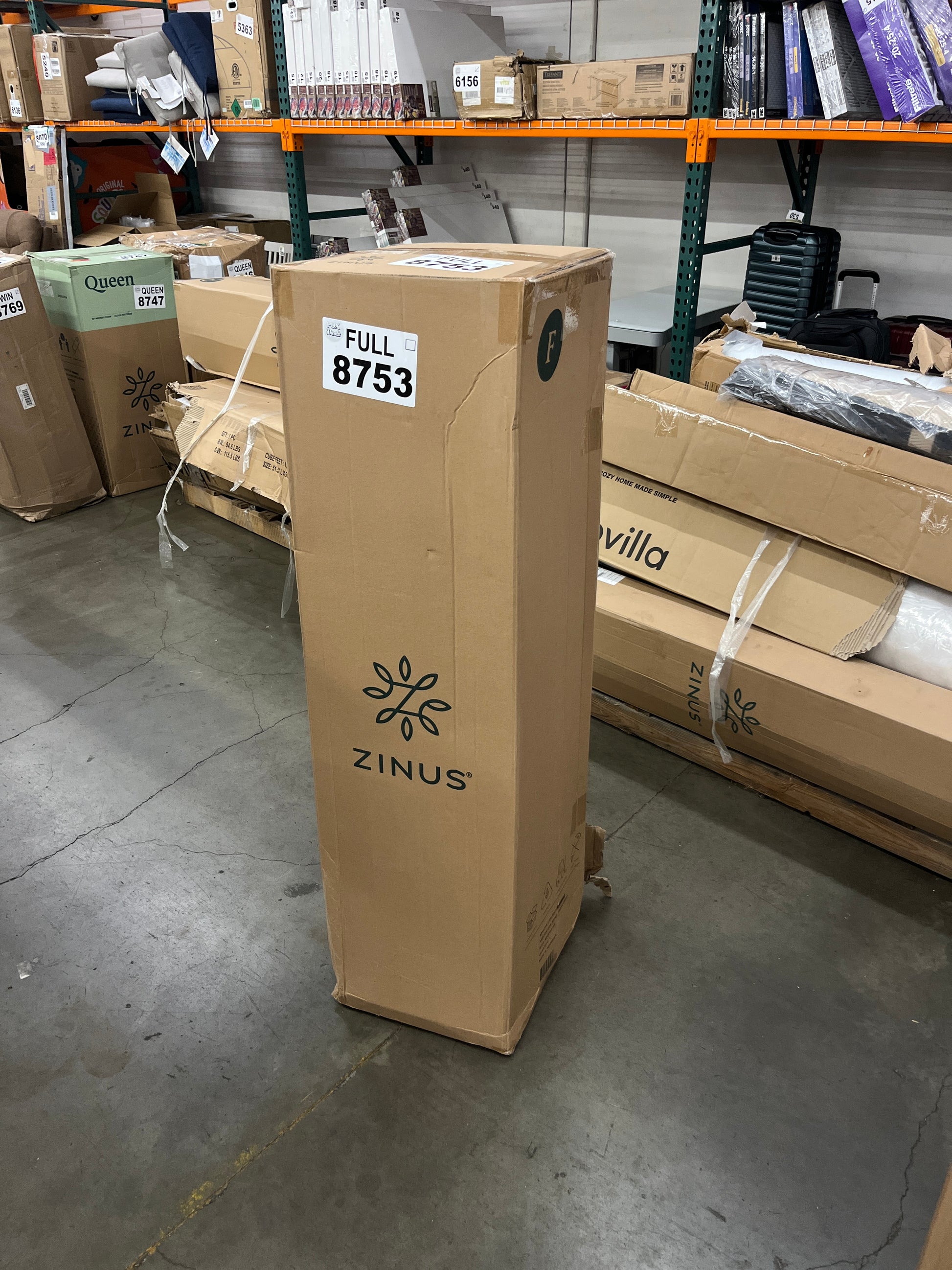 ZINUS 10 Inch Comfort Support Cooling Gel Hybrid Mattress, Full, Tight Top Innerspring Mattress, Motion Isolating Pocket Springs, Mattress in A Box - Retail $188