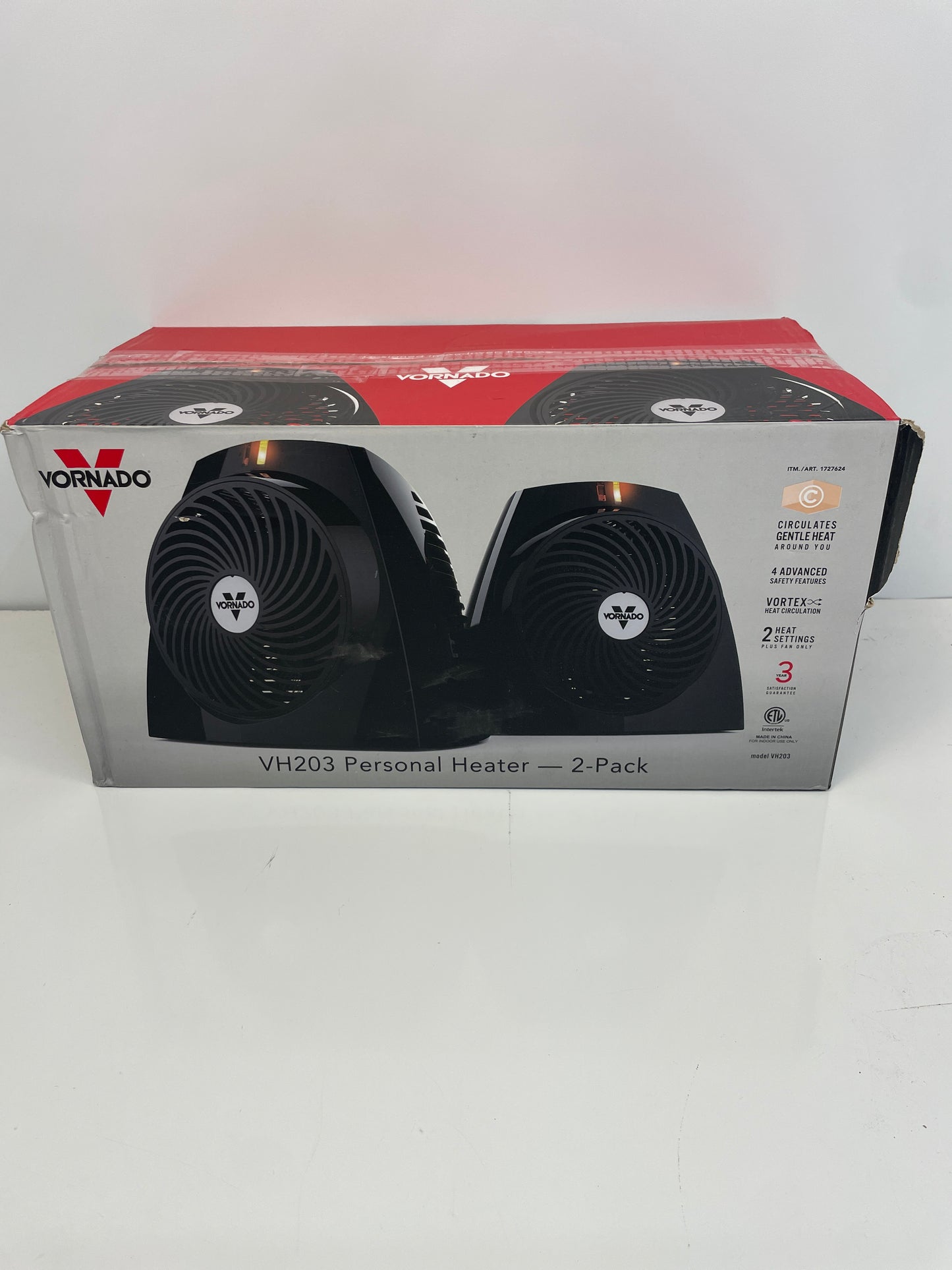 VORNADO PERSONAL HEATER - Retail $54