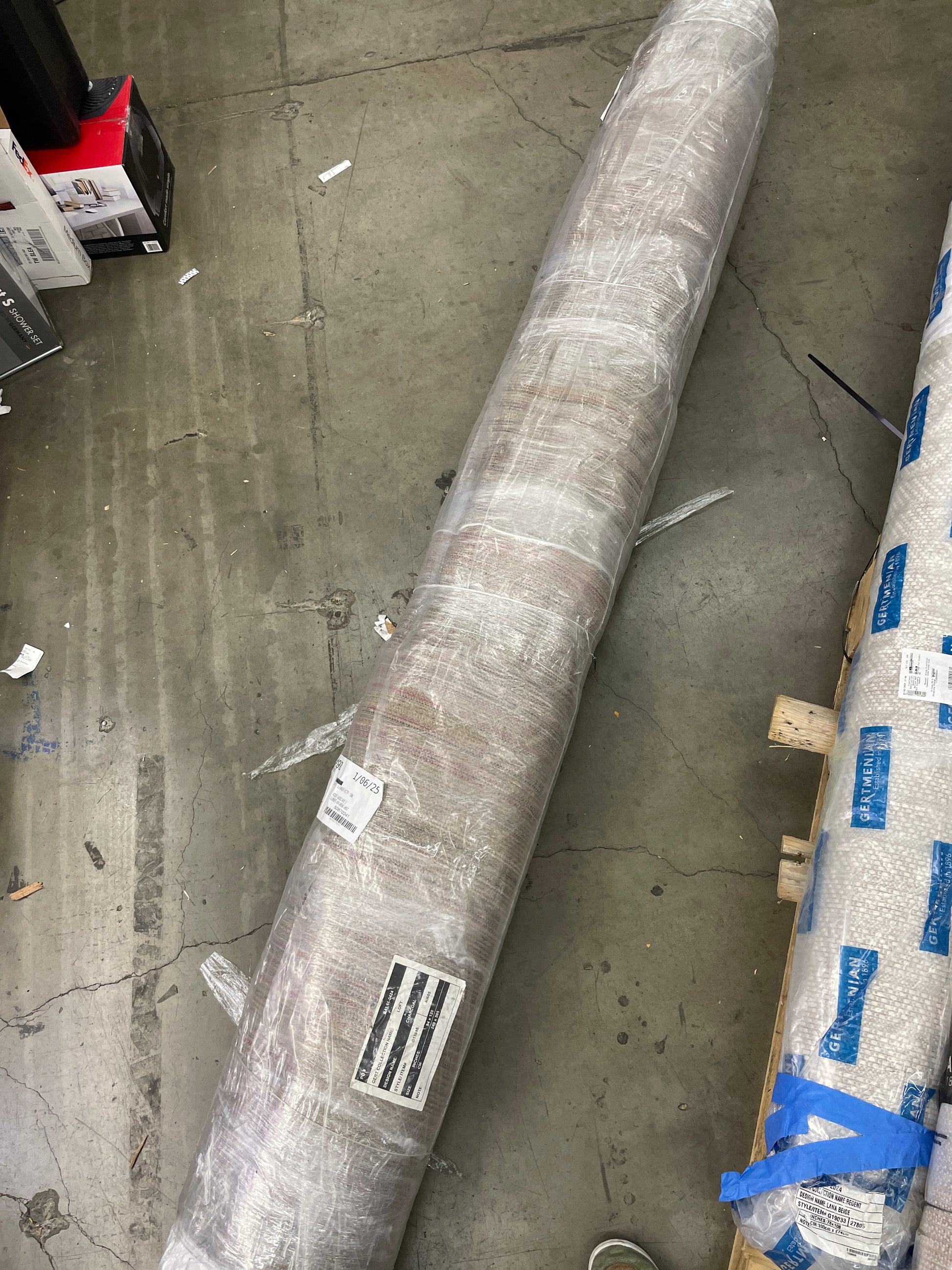 TV SHAG GRAY 7.10X10 - Retail $319