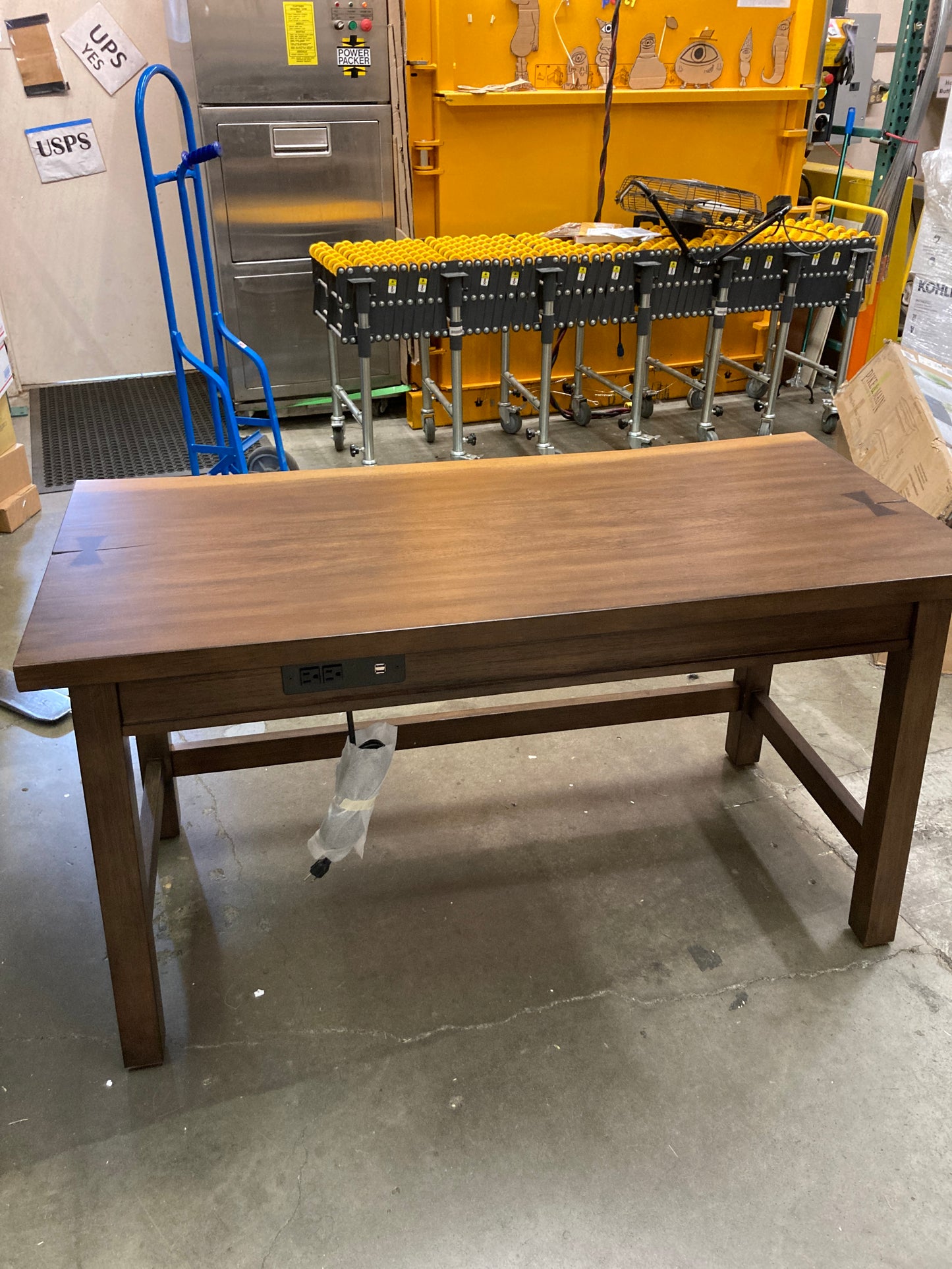 NEW - Costco - Whitley 54" Live Edge Writing Desk - Retail $299 Default Title