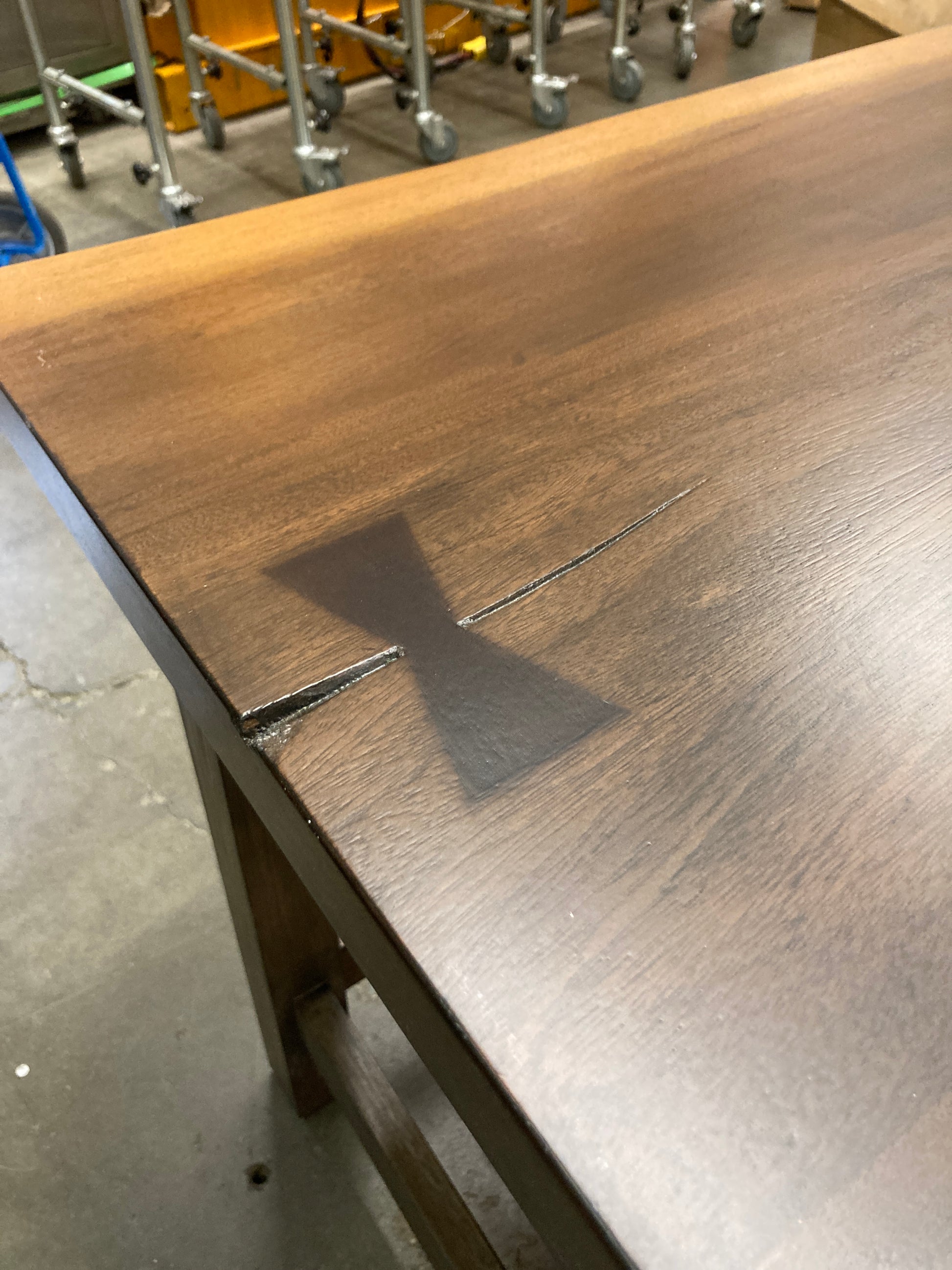 NEW - Costco - Whitley 54" Live Edge Writing Desk - Retail $299 Default Title