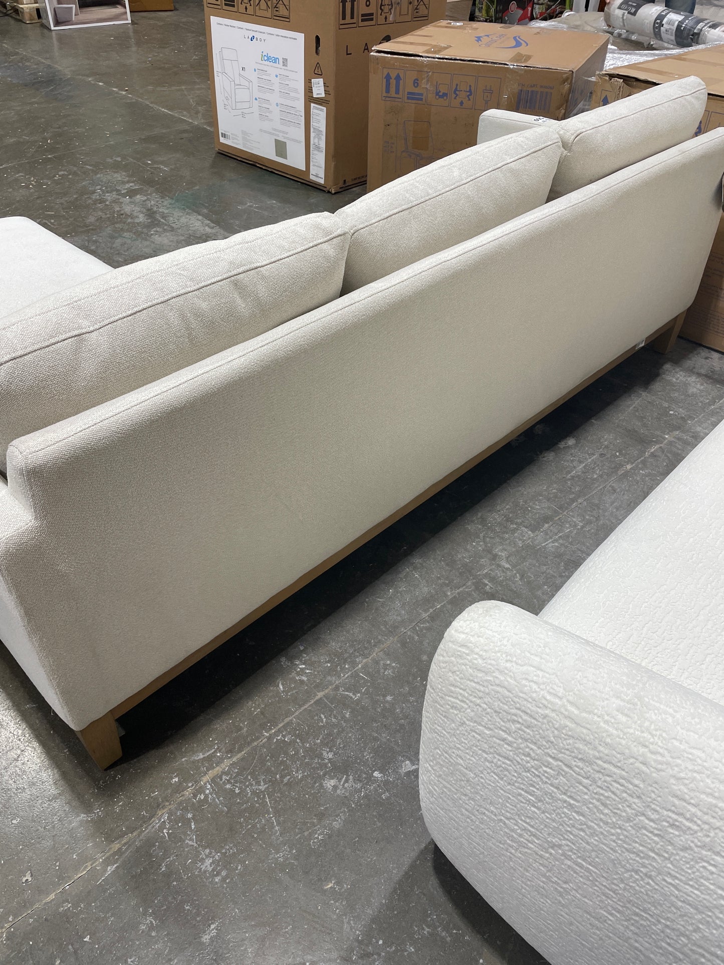 Henredon Murphy Sofa with Reversible Chaise