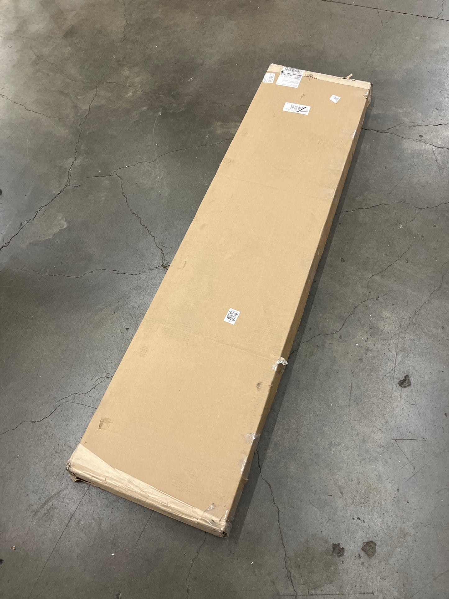 NEW - Prepac 64.5" Wide Flat Panel Queen Size Headboard, 48" Tall Modern Wood Bed Headboard for Queen Size Beds, Features Predrilled Holes for Easy Connection to Many Metal Bedframes, Black - Retail $135