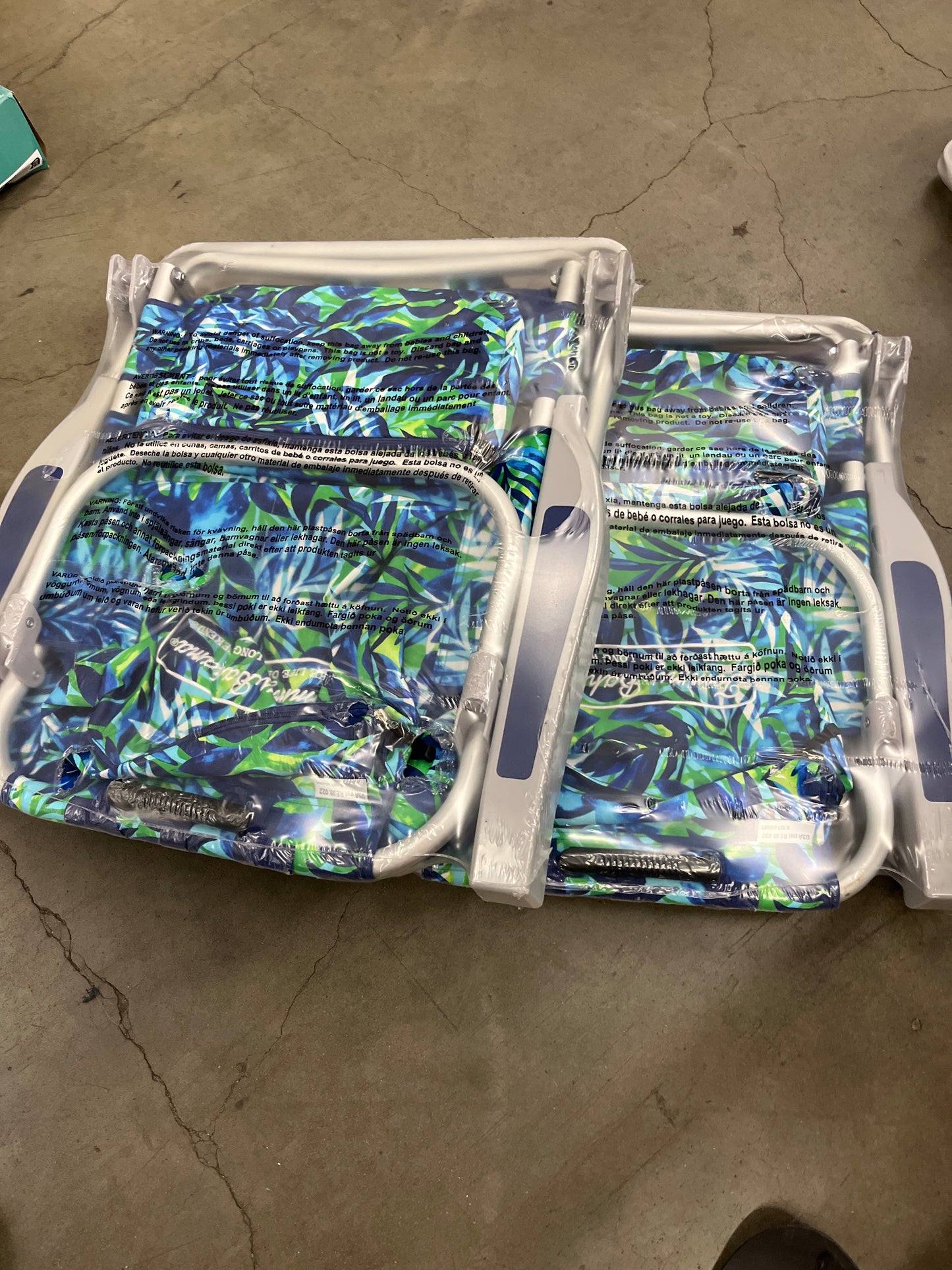 NEW - Tommy Bahama Beach Chair 2-pack