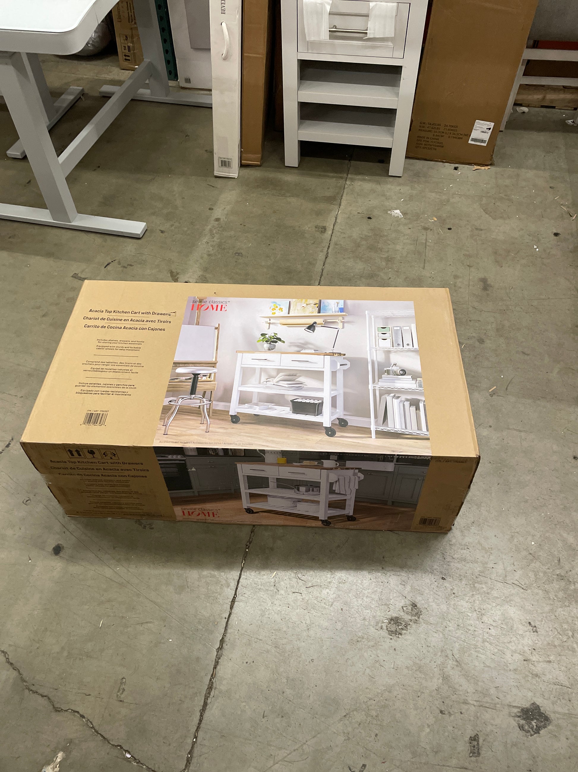 SEVILLE ACACIA KITCHEN - Retail $109