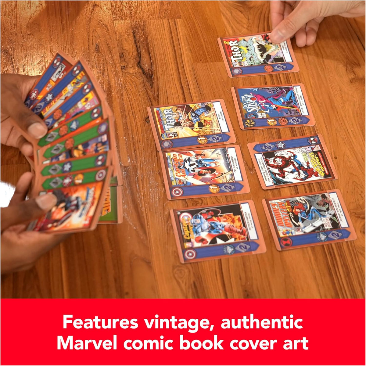 Spin Master Games, Marvel Comic Hunters, Comic Collecting Strategy Card Game for Fans of Marvel Rivals & Action Movies, 1-4 Players, for Ages 14 & Up