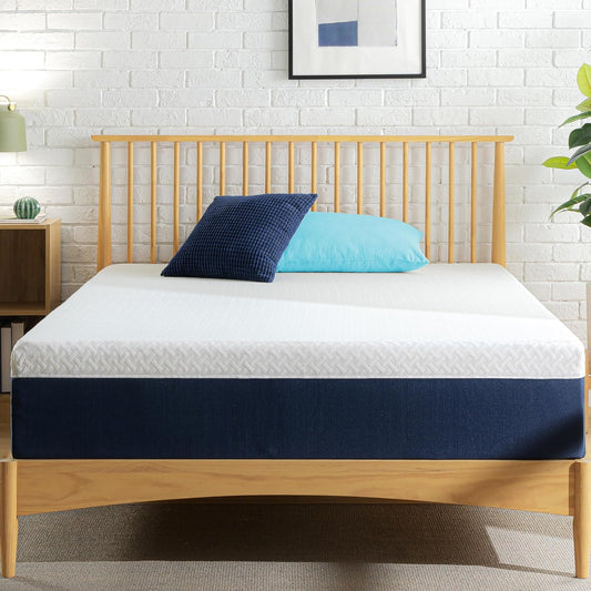 NEW - ZINUS 12 Inch KING Cooling Comfort Hybrid Mattress [New Version], Fiberglass free, Medium Firm Feel, Motion Isolation, Certified Safe Foams & Fabric, Mattress in A Box - Retail $372