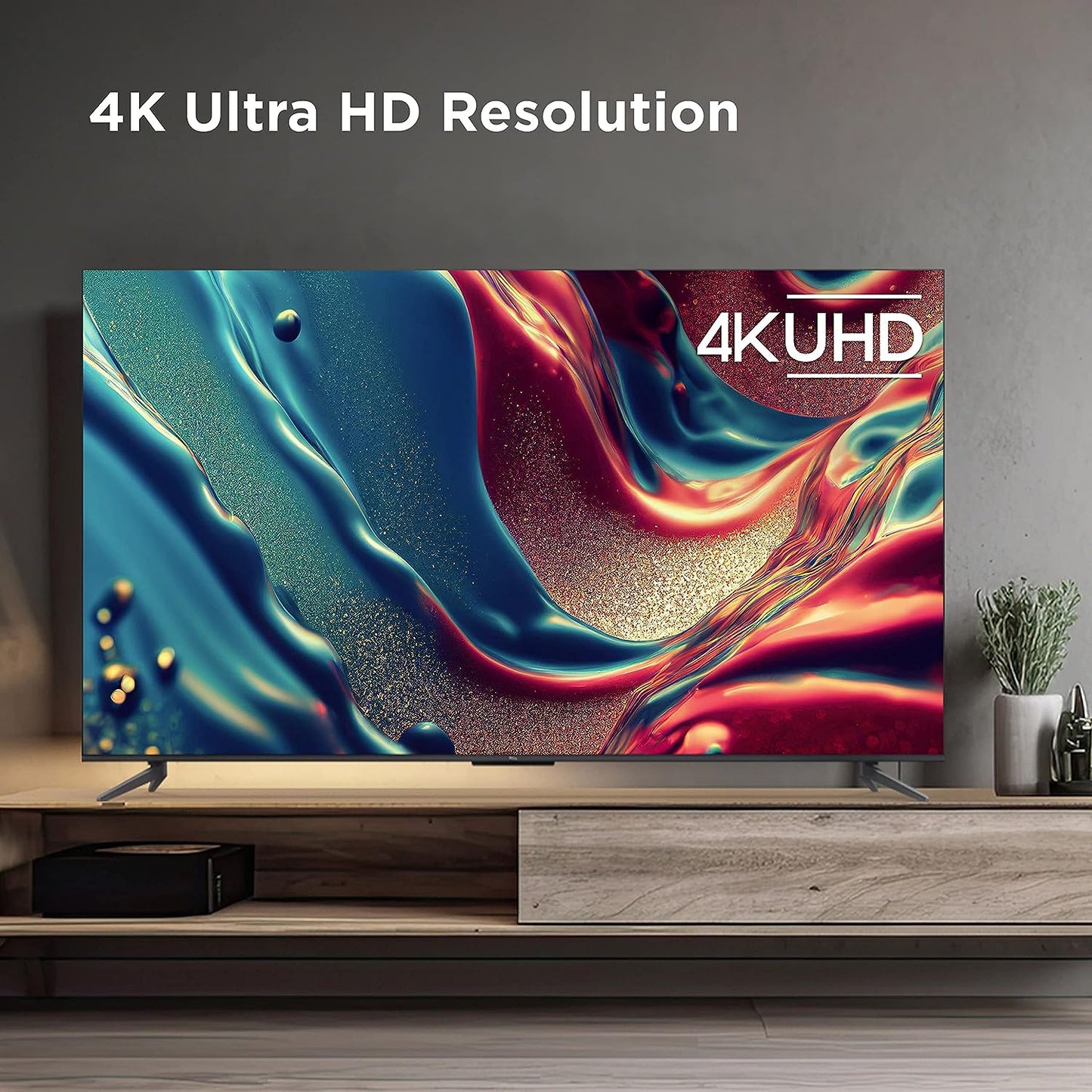 NEW - TCL 55-Inch Q6 QLED 4K Smart TV with Google (55Q650G, 2023 Model) Dolby Vision, Atmos, HDR Pro+, Game Accelerator Enhanced Gaming, Voice Remote, Works Alexa, Streaming UHD Television - Retail $448