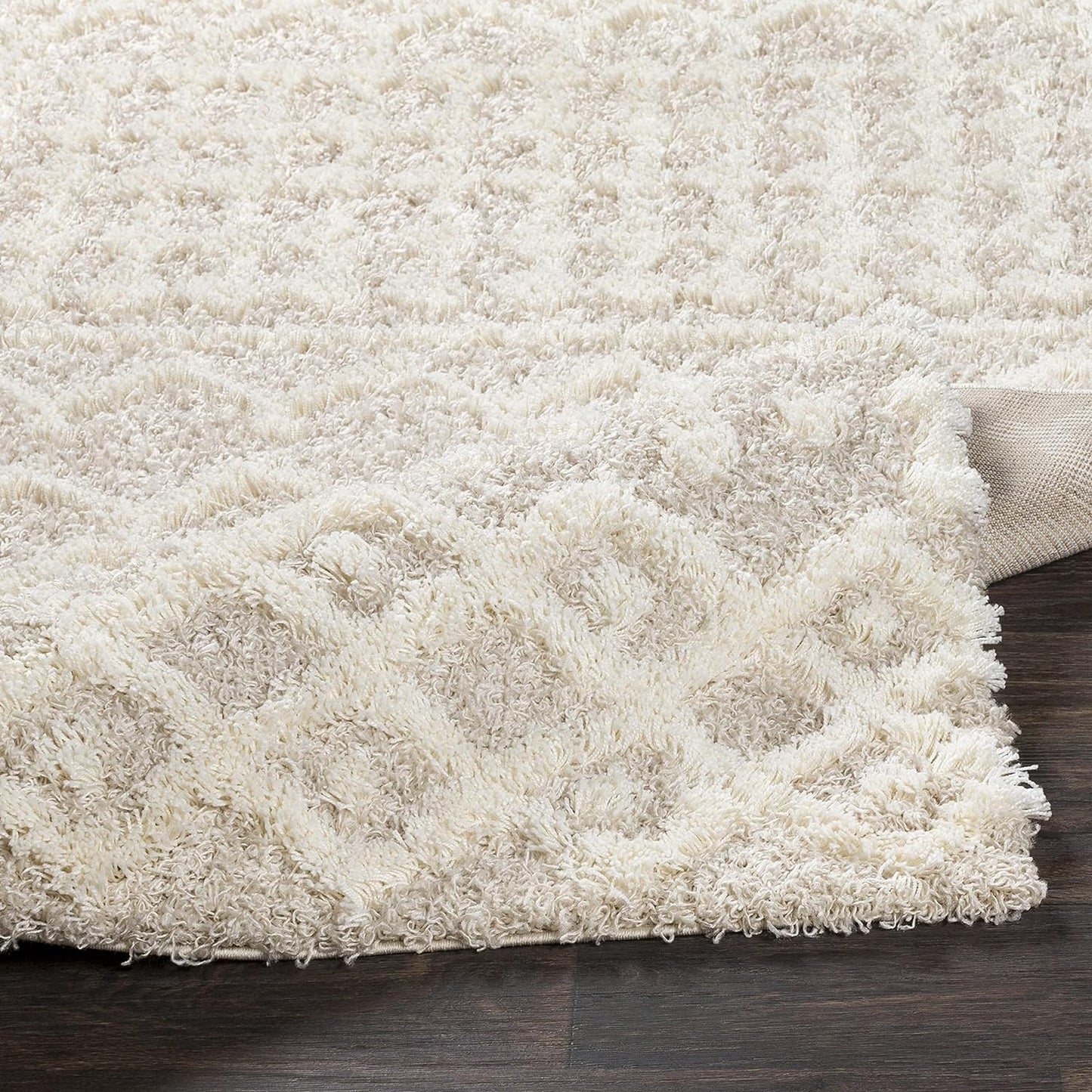 NEW - Livabliss Hapsburg Moroccan Shag Area Rug, 7ft 10in x 10ft 2 in, Beige - Retail $196