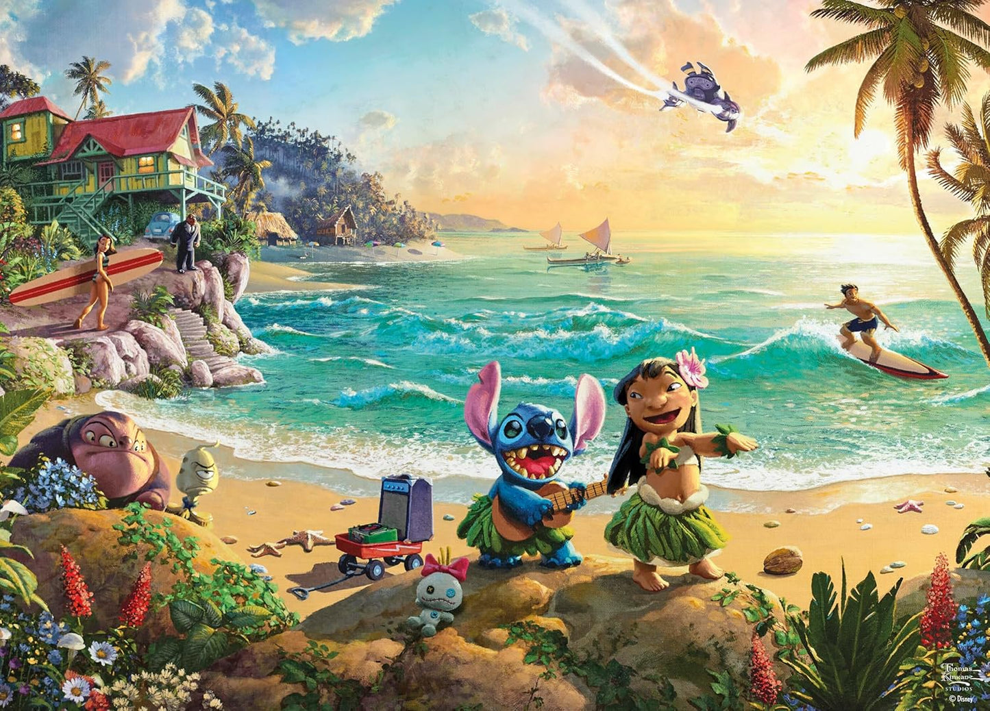 Ceaco Lilo and Stitch 1000PC Puzzle