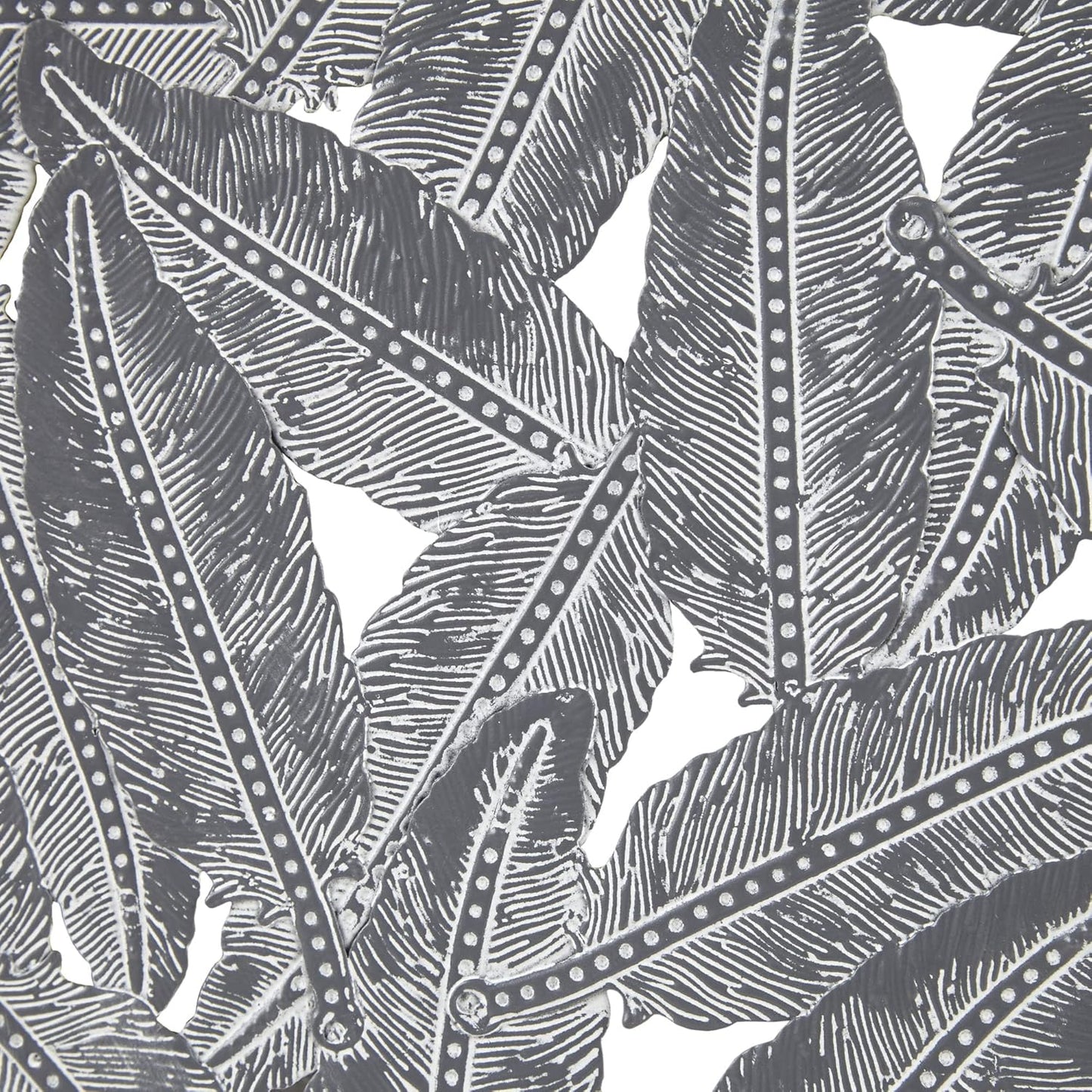 Madison Park Wall Art Living Room Metal Decor - Home Accent Modern Kitchen Dining Decoration, Ready to Hang Panel for Bedroom, Multi-Sizes, Rossi Grey 3 Piece - Retail $54