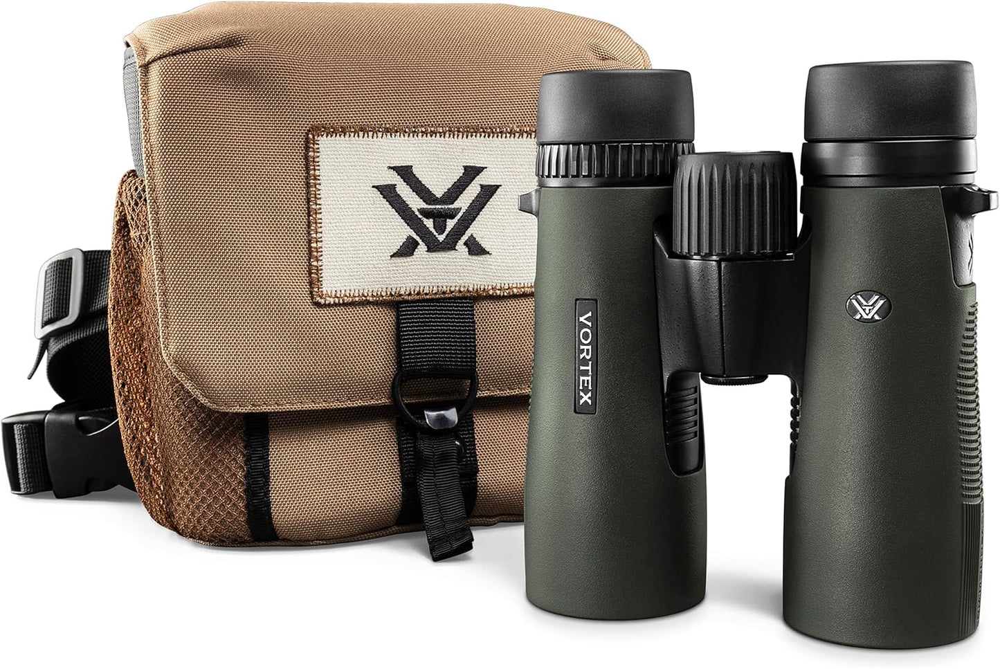 Vortex Optics Diamondback HD 10x42 Binoculars - HD Optical System, Non-slip Grip, Waterproof, Fogproof, Shockproof, Included GlassPak
