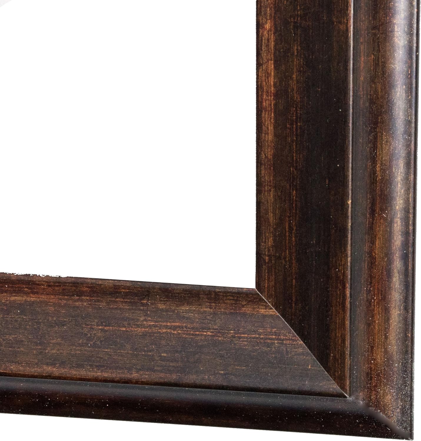 BrandtWorks Vintage Hill Vanity Mirror, 32in x 32in, Bronze/Copper - Retail $164