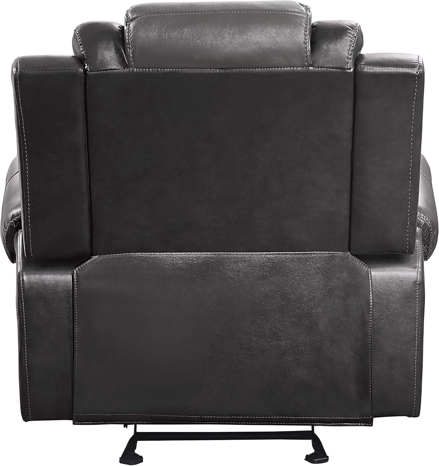 Lexicon Matteo Glider Recliner, Two-Tone Gray - Retail $421