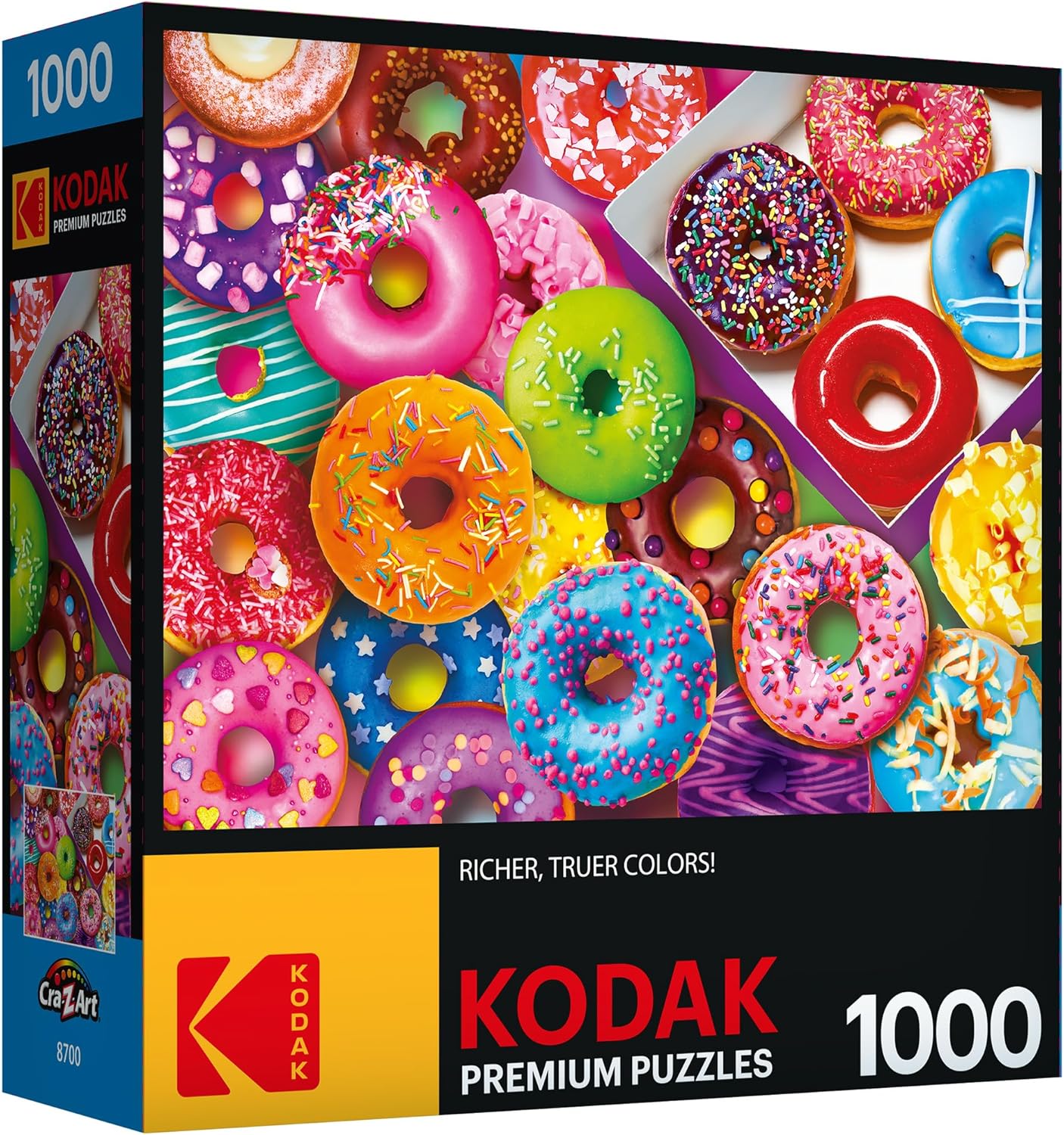 RoseArt - Kodak Premium - I Love Donuts - 1000 Piece Jigsaw Puzzle for Adults
