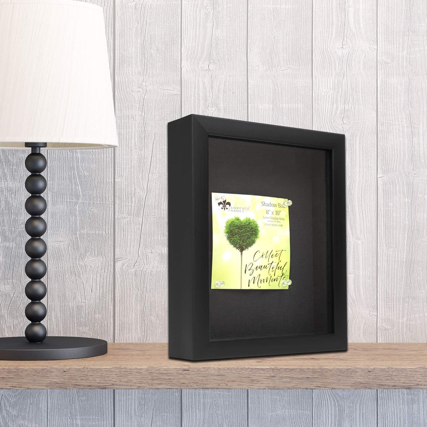 Lawrence Frames 166080 Shadow Box Frame, 8x10