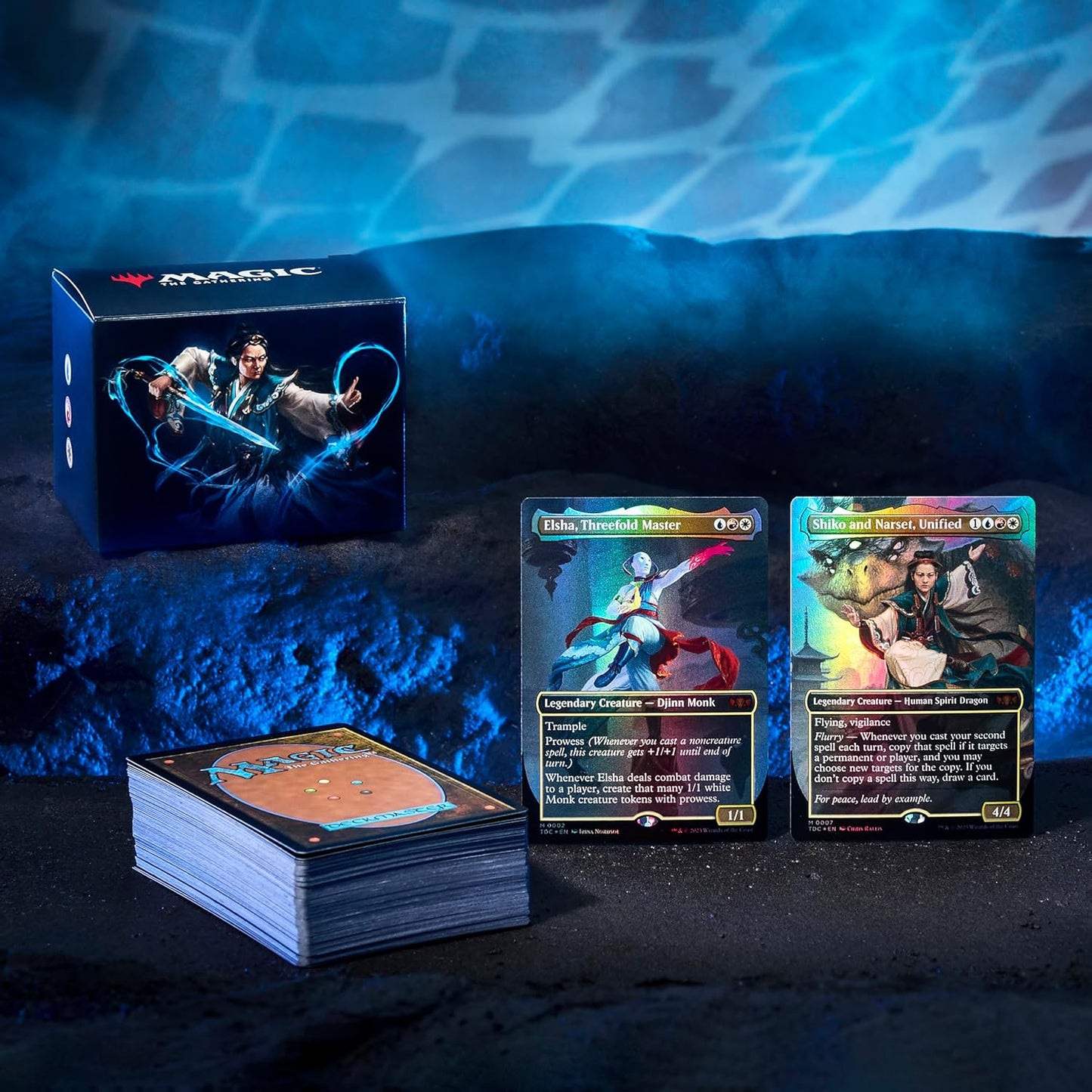 Magic The Gathering Dragonstorm Commander Deck - Jeskai Striker