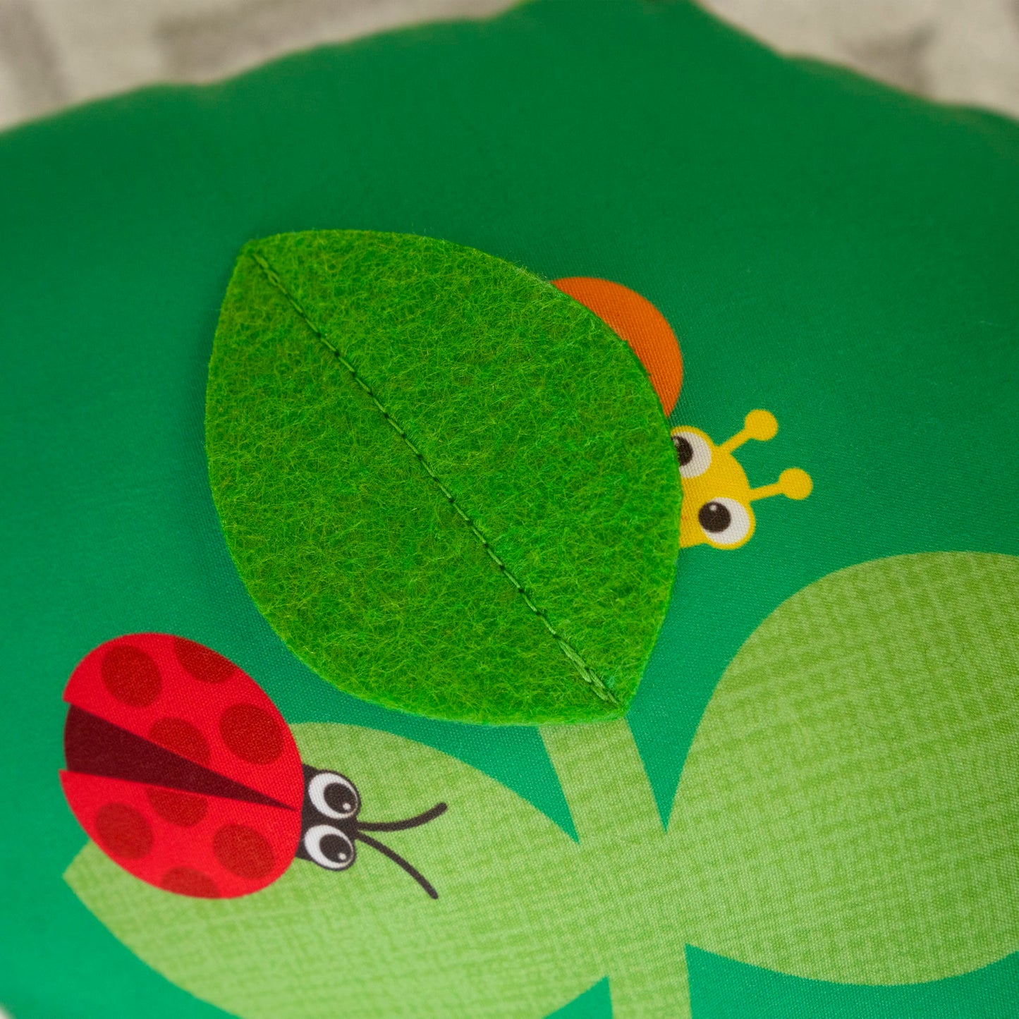 Baby Einstein Cal-a-Pillow Tummy Time Pillow, Multisensory Activity Toys, Sitting Up Play, Cal the Caterpillar, Ages 0+ Months