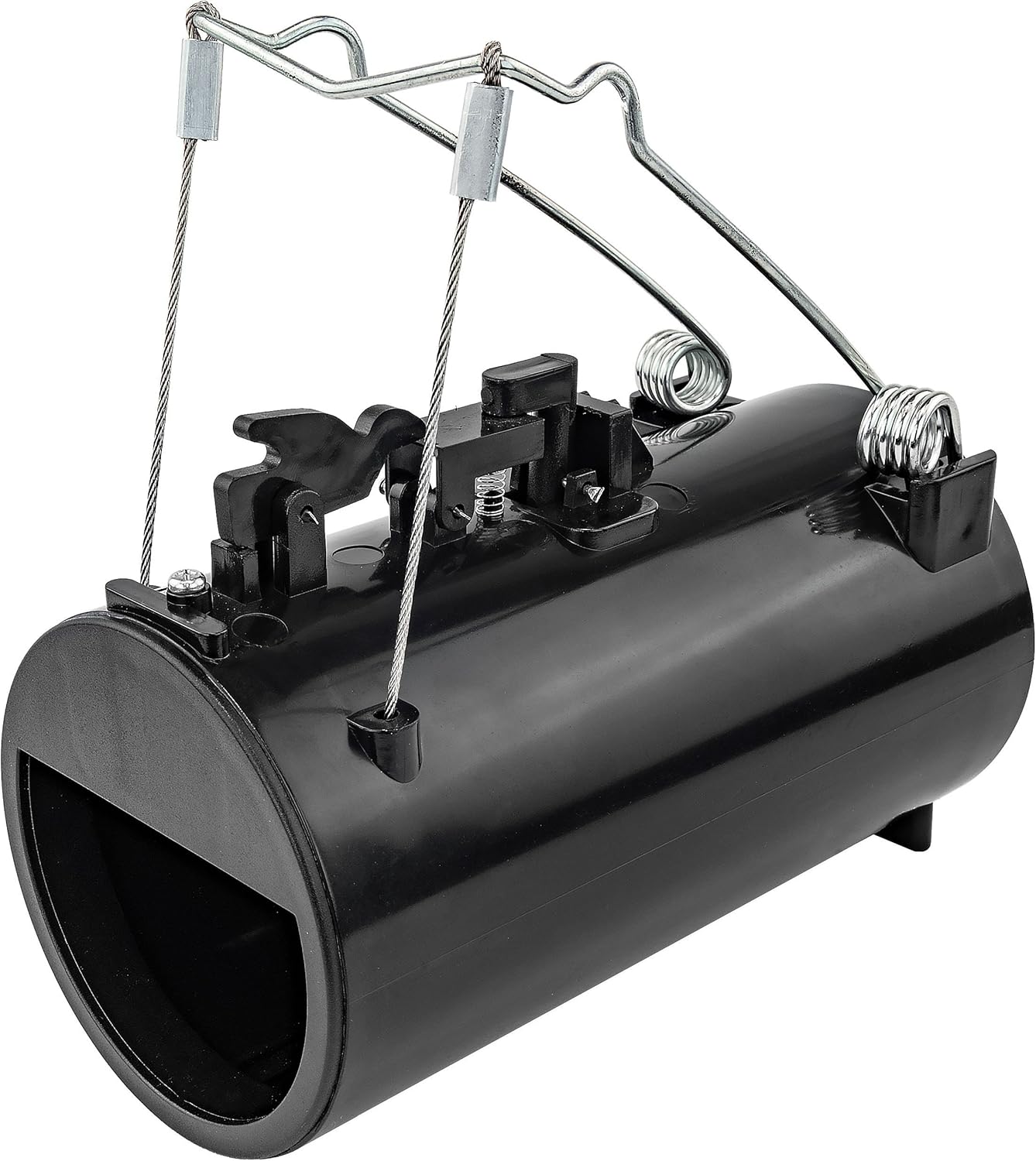 Gopher Trap Black Hole – Pocket Gopher & Yard Mole Tunnel Trap – Easy-Set Reusable Design – Non-Toxic, Spring-Loaded Rodent Eliminator