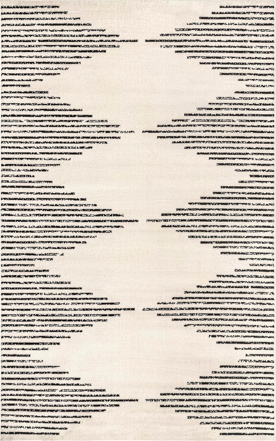 nuLOOM Romina Diamond Stripes Area Rug, 8x10, Grey - Retail $99