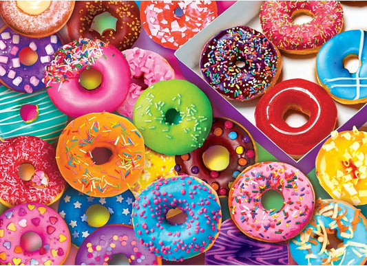 RoseArt - Kodak Premium - I Love Donuts - 1000 Piece Jigsaw Puzzle for Adults