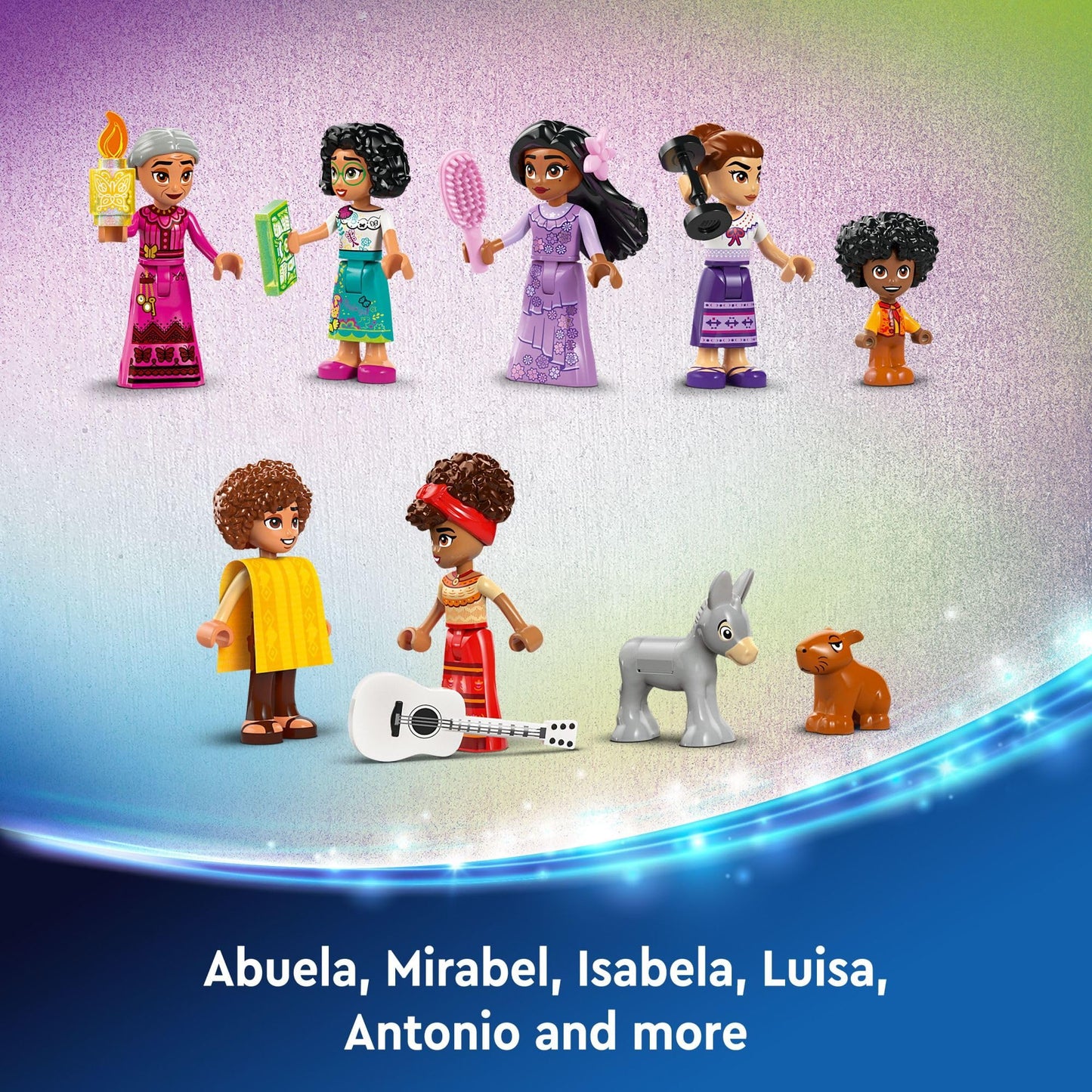 LEGO Disney Encanto The Magical Madrigal House Toy, Building Playset for Kids, Mirabel Princess Doll Figure, Disney Toy for Girls and Boys Ages 7 and Up, Fun Construction Encanto Set, 43245