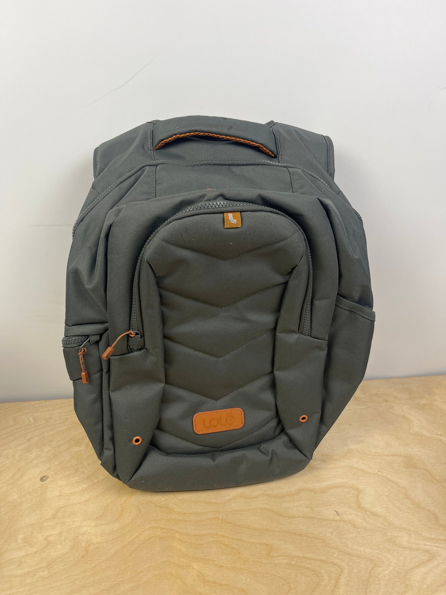 Lolë Quilted Laptop Backpack