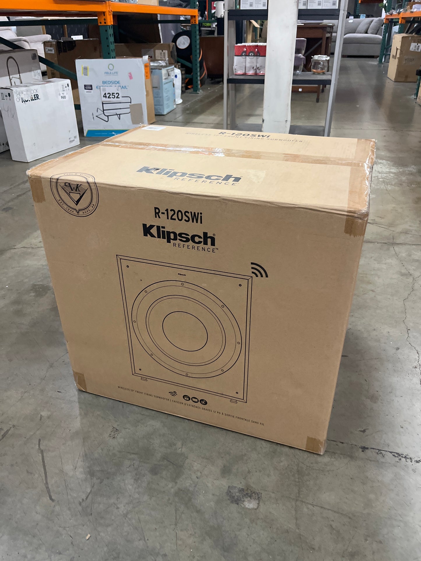 Klipsch R-120SWi 230W 12" Wireless Subwoofer with Digital Amplifier