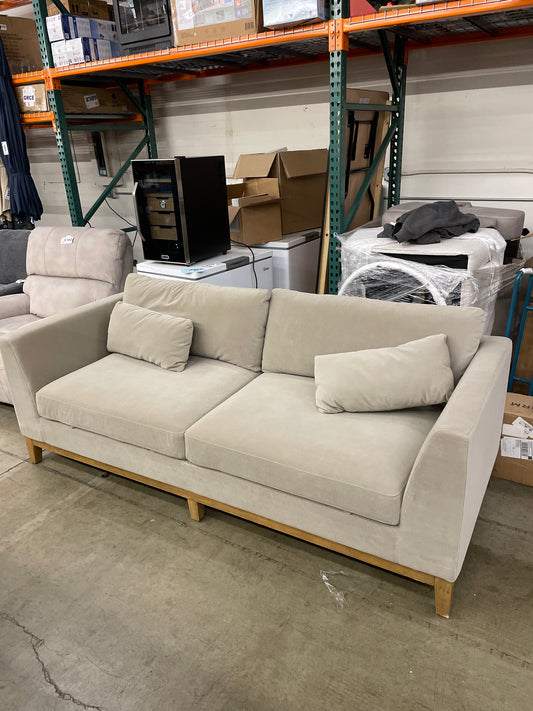 Thomasville Mokena Fabric Stationary Sofa with Storage - Retail $930