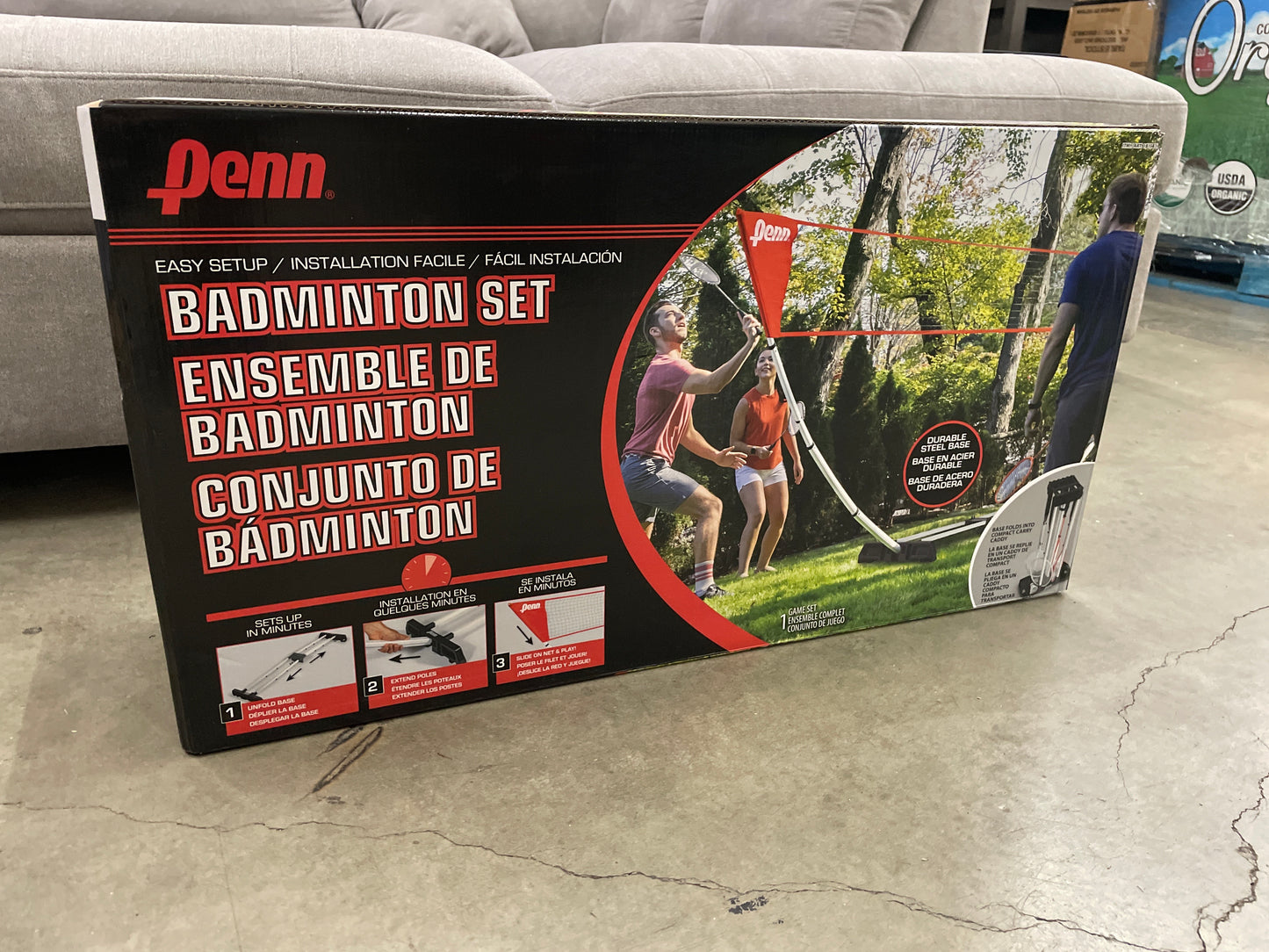 Penn Premium Easy Setup Badminton Set