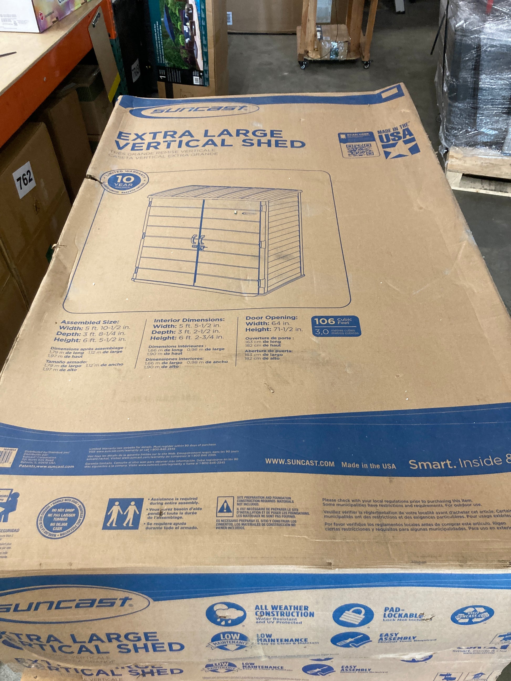 NEW - Costco - NSF 6 Tier Commercial Grade Shelf - Retail $89 Default Title