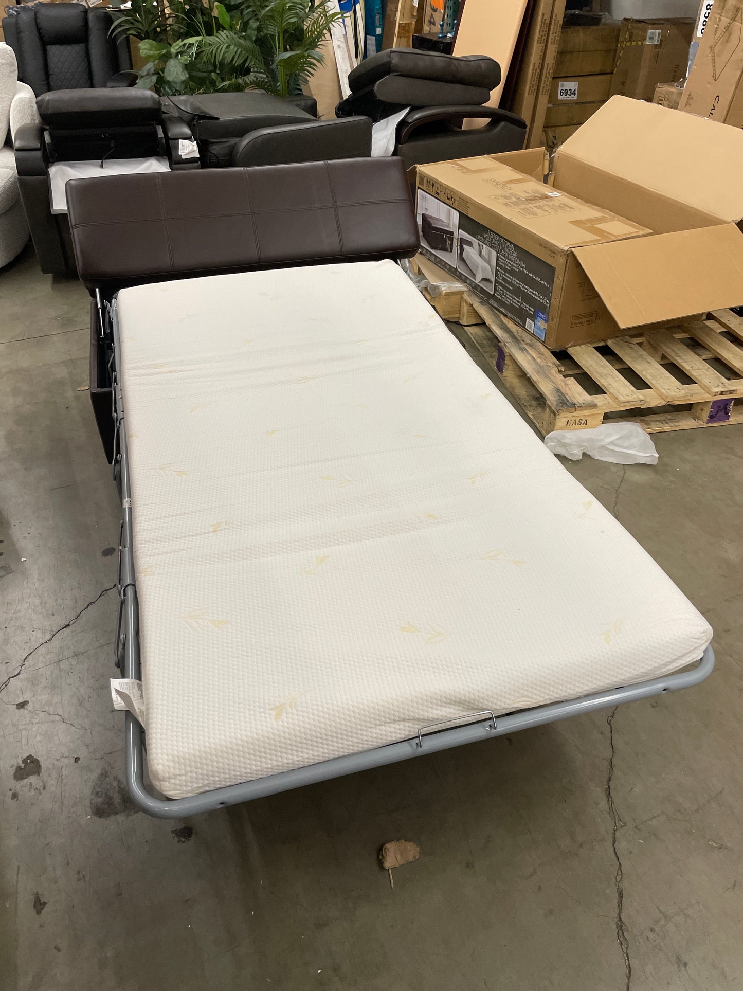 Like NEW - Emorie Sleeper Ottoman - Retail $400