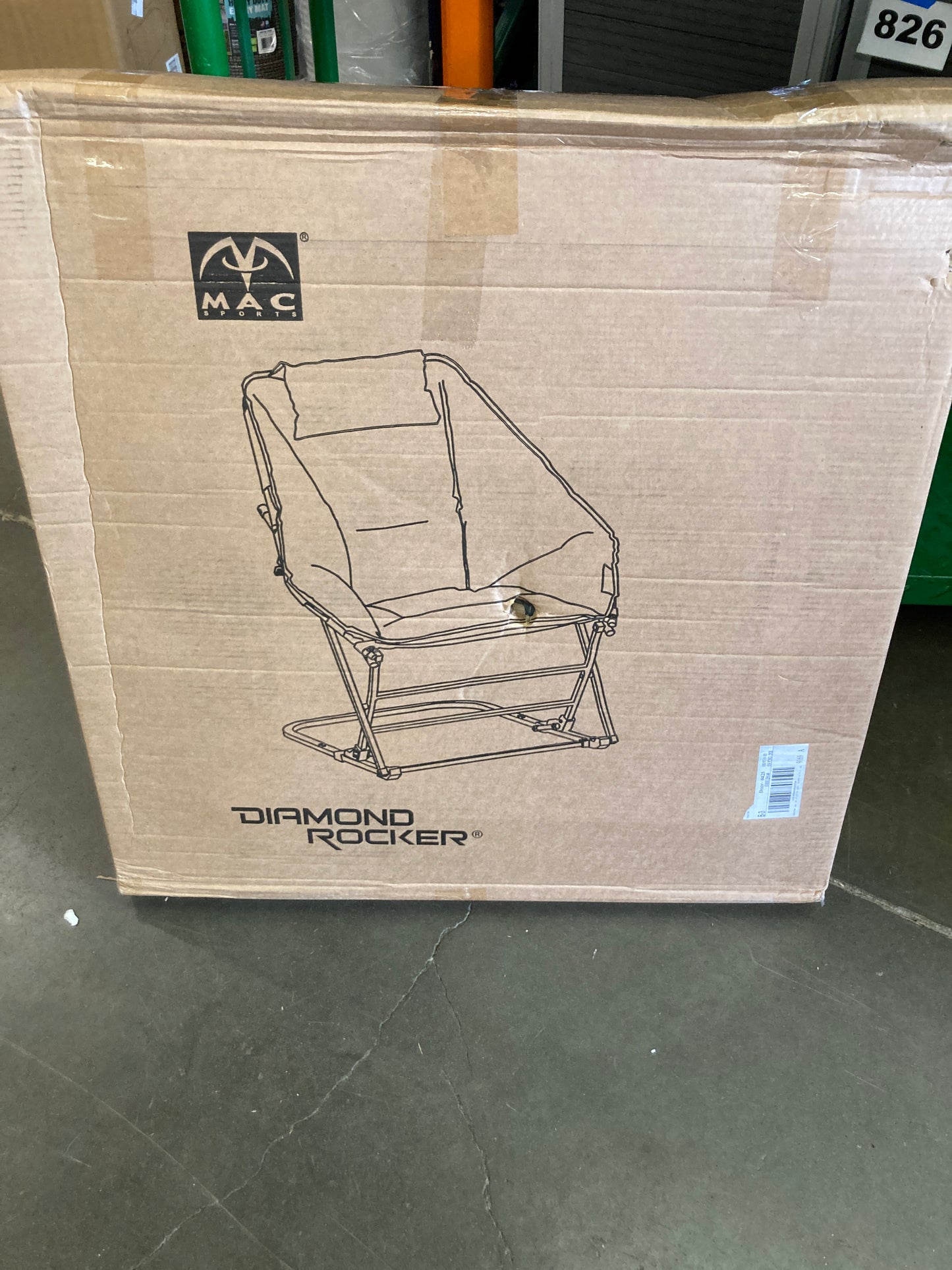 Costco - Mac Sports Diamond Rocker Chair - Retail $79 Default Title