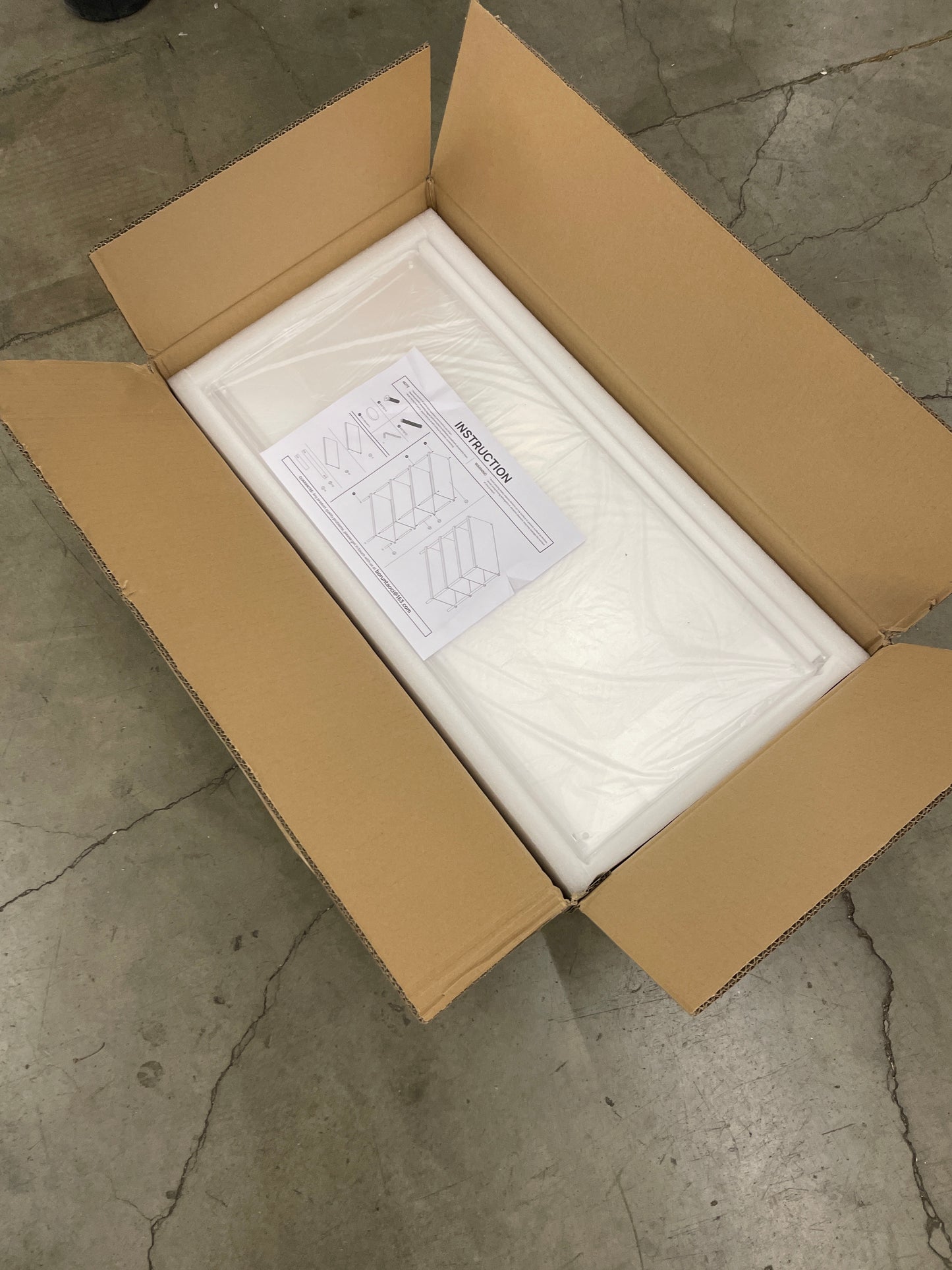 Aquiver 4-Tier Acrylic Shoe Rack - Shoe Rack Organizer - Modern Shoe Storage Shelf, Holds 12-16 Pairs of Shoes for Entryway, Closet - 25.6'' L x 11.8'' W x 28.3'' H, Clear, Easy Assembly & Clean - Retail $90